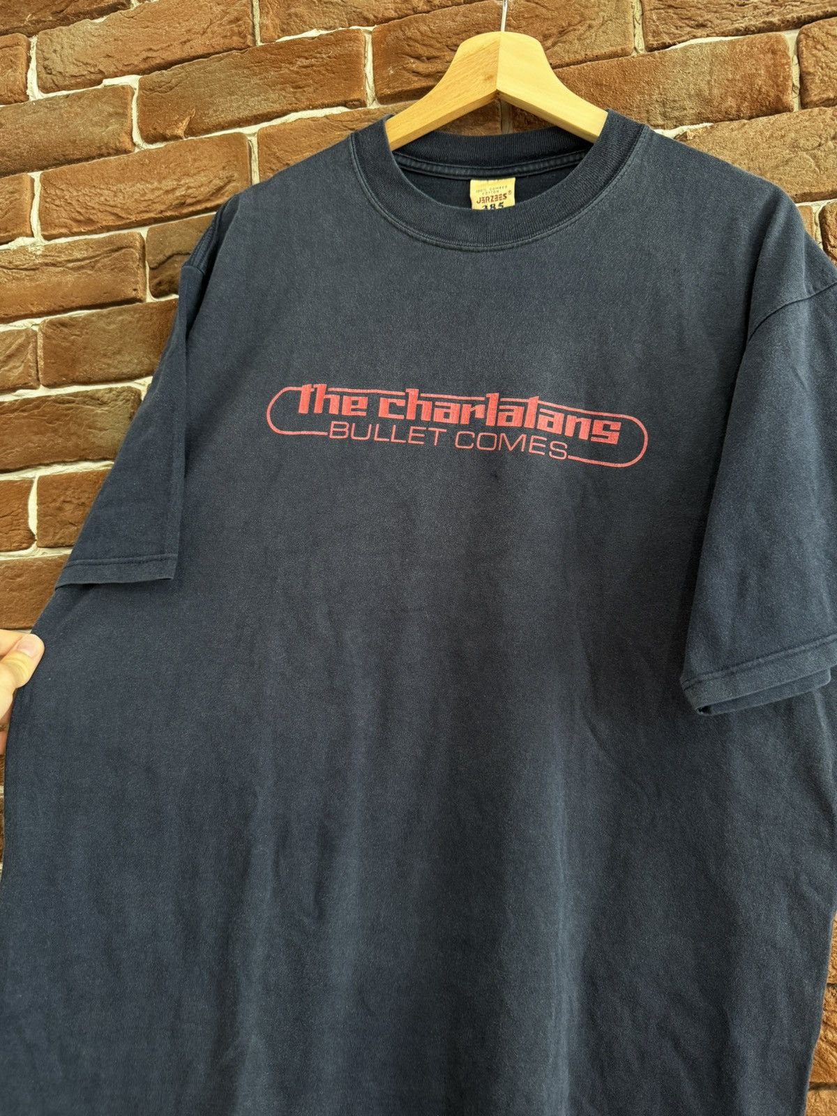 Band Tees Vintage 90s The Charlatans Bullet Comes Brit Pop Band Tee XL Size US XL / EU 56 / 4 - 3 Thumbnail
