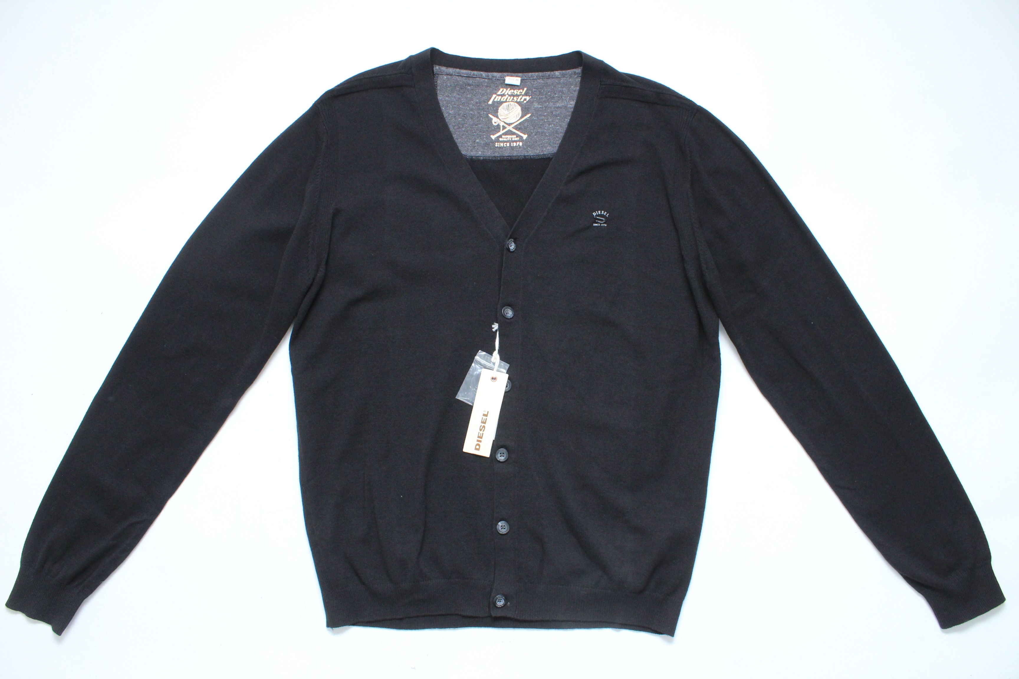 Diesel Diesel Cardigan Sweater Mens Size XL Vintage Rare Hype Size US L / EU 52-54 / 3 - 3 Thumbnail