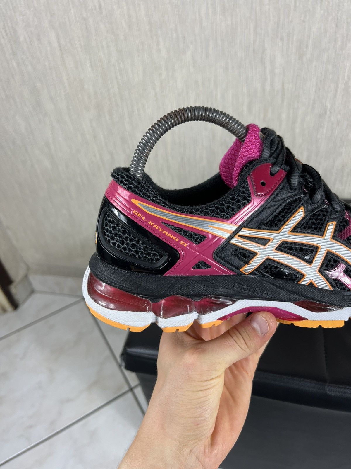 Asics Vintage Asics Gel-Kayano 21 mesh y2k sport sneakers shoes Size US 7 / EU 40 - 4 Thumbnail