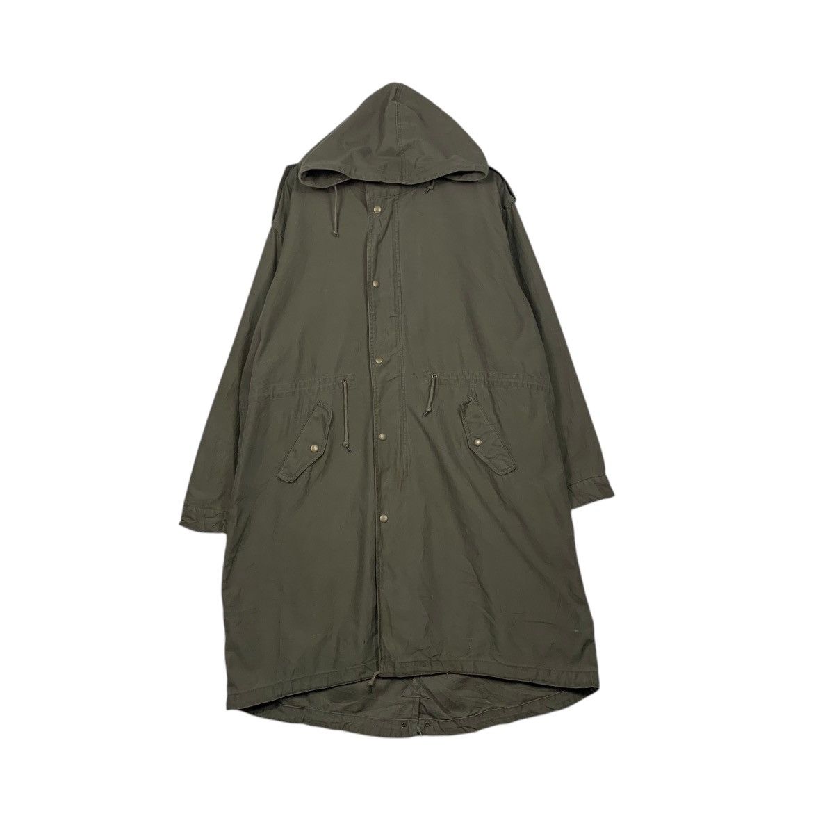 Japanese Brand DOG HOUSE Olive Green Parka Jacket #2368-C106 Size US L / EU 52-54 / 3 - 1 Thumbnail