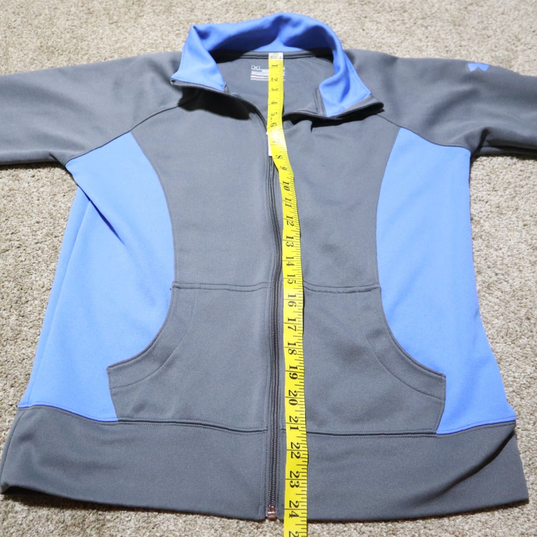 Under Armour Under Armour Jacket Women Size M Gray Zipper Semi-Fitted Activewear Modern Size M / US 6-8 / IT 42-44 - 7 Thumbnail