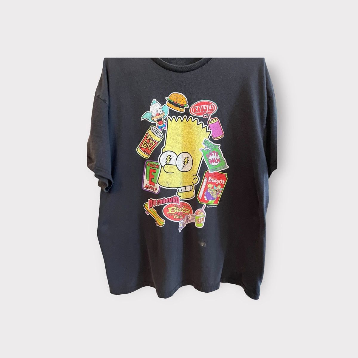 Vintage Vintage 1990's "The Simpsons" Matt Groening T-Shirt Size US XXL / EU 58 / 5 - 4 Thumbnail