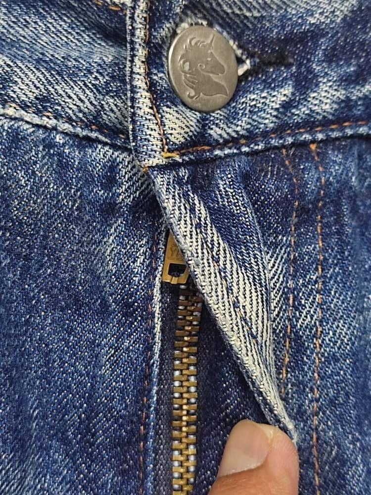 Japanese Brand JAPANESE BRAND DISTRESSED JEANS FADED BLUE Size US 31 - 6 Thumbnail