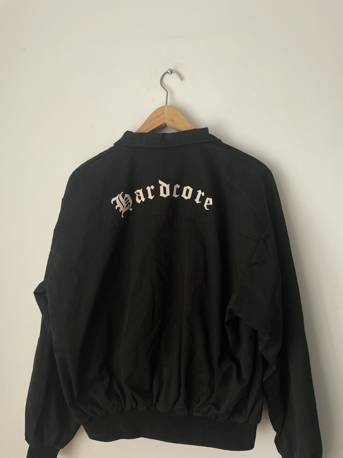 Vintage 90s Hardcore Bomber Jacket Rave Gabber