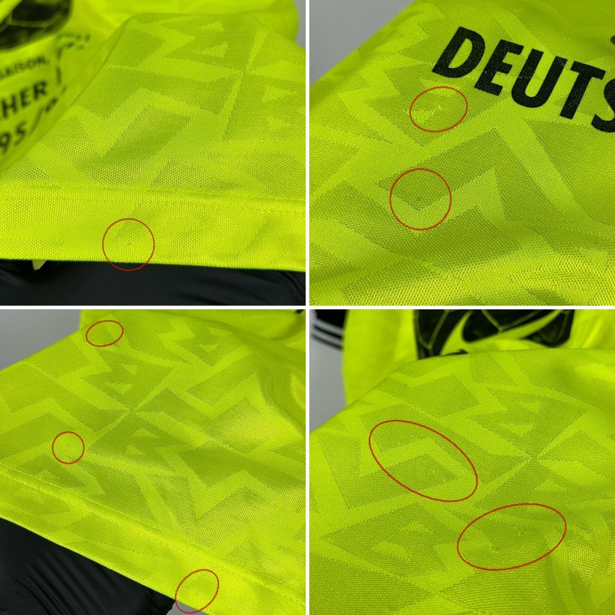 Nike 1995/96 Nike Borussia Dortmund Deutschmeister Soccer Jersey Size US L / EU 52-54 / 3 - 24 Thumbnail