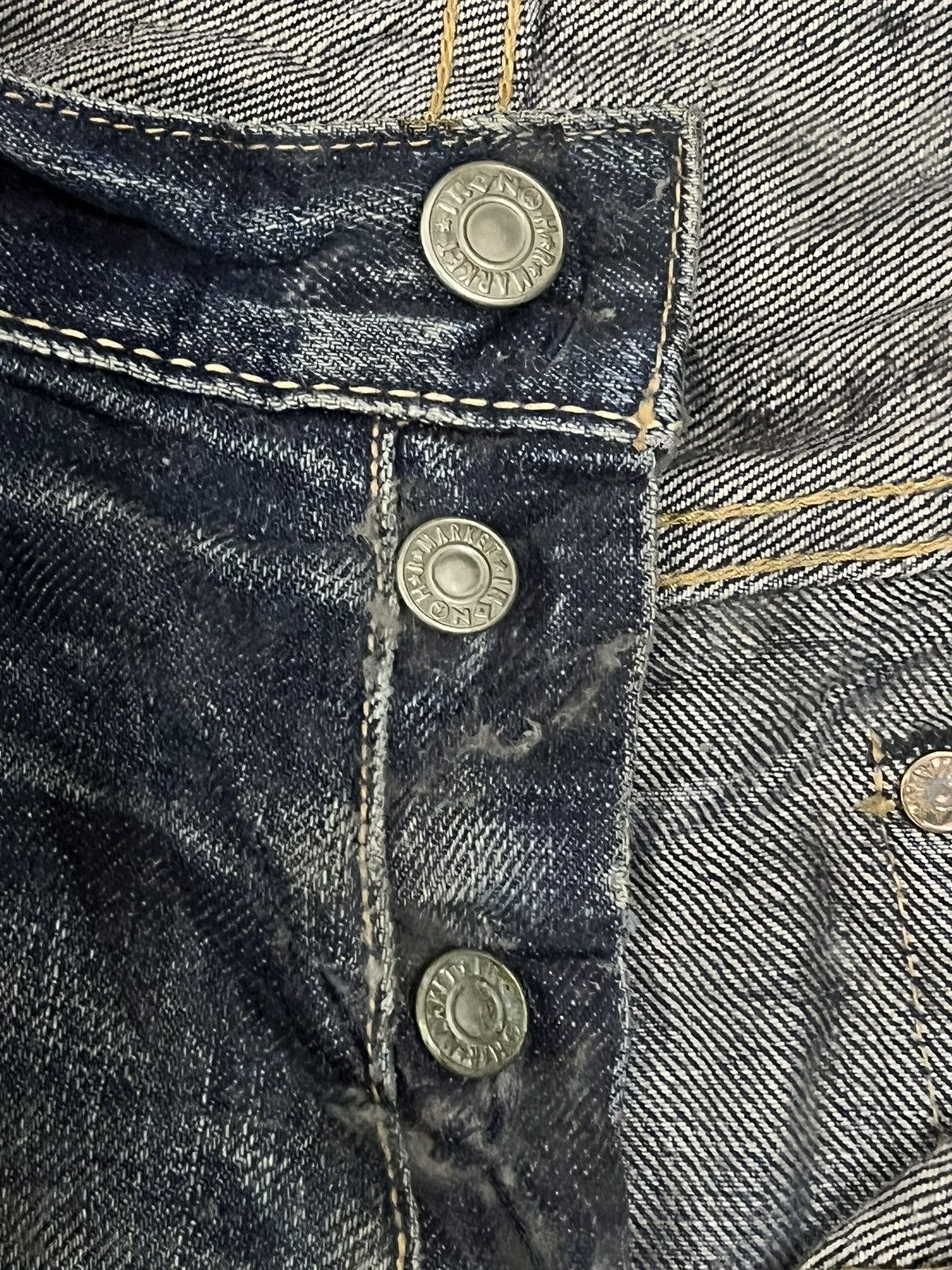 Blue Blue Japan Vintage Blue Blue Japan Selvedge 5oz Denim Size US 32 / EU 48 - 3 Thumbnail