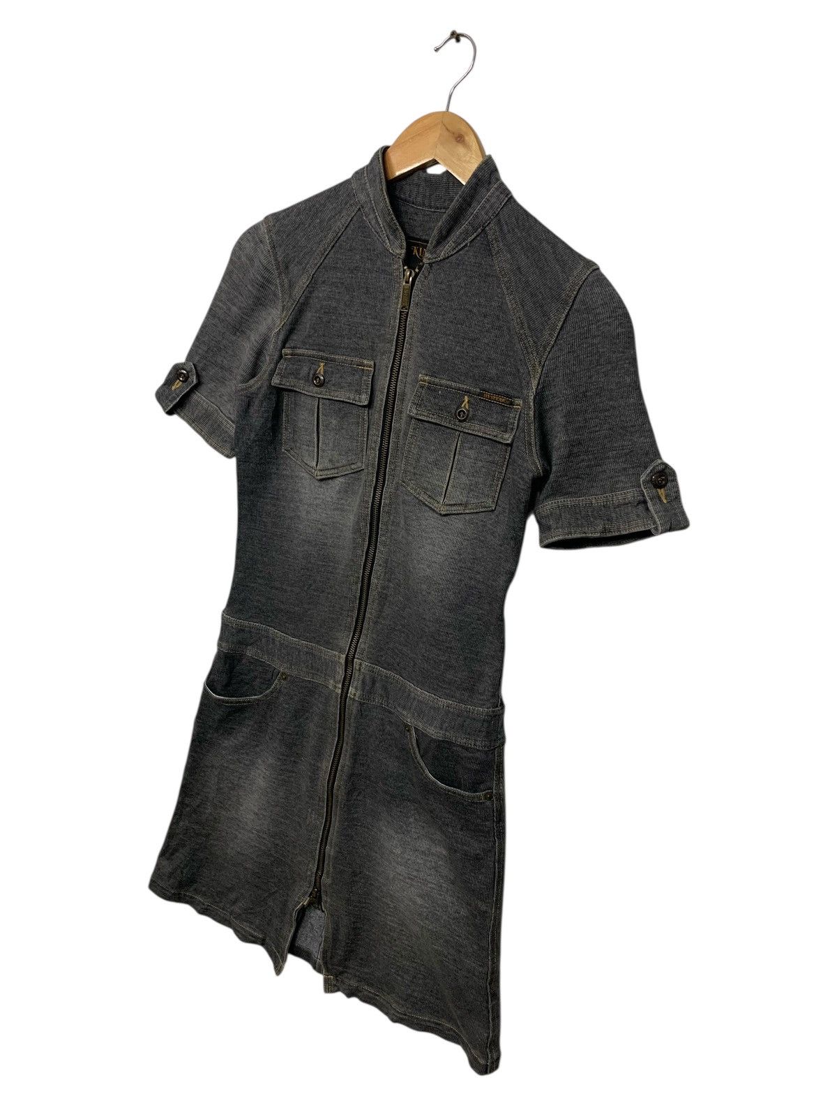 Hysteric Glamour × Japanese Brand × Vintage Rare Vintage Kinky Hysteric Glamour Dresses Full Zipper Down Size M / US 6-8 / IT 42-44 - 2 Thumbnail