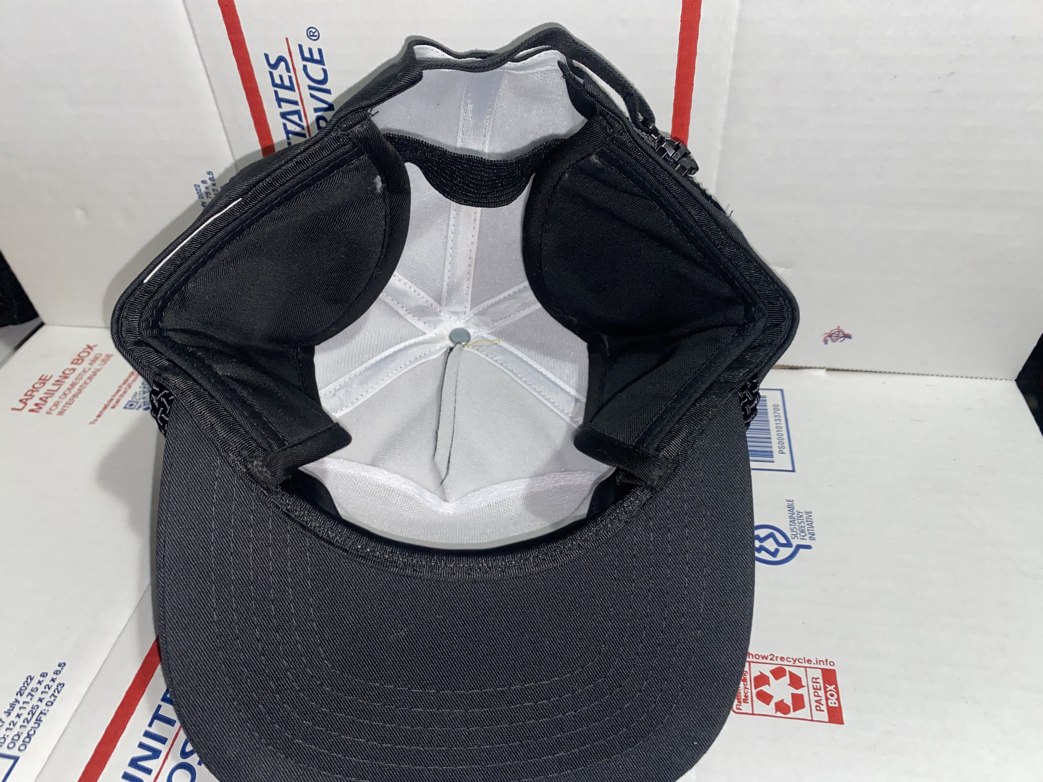 Vintage vtg Offerle CO-OP Grain Supply Trucker Hat Earflap Cap Farm Size ONE SIZE - 6 Thumbnail