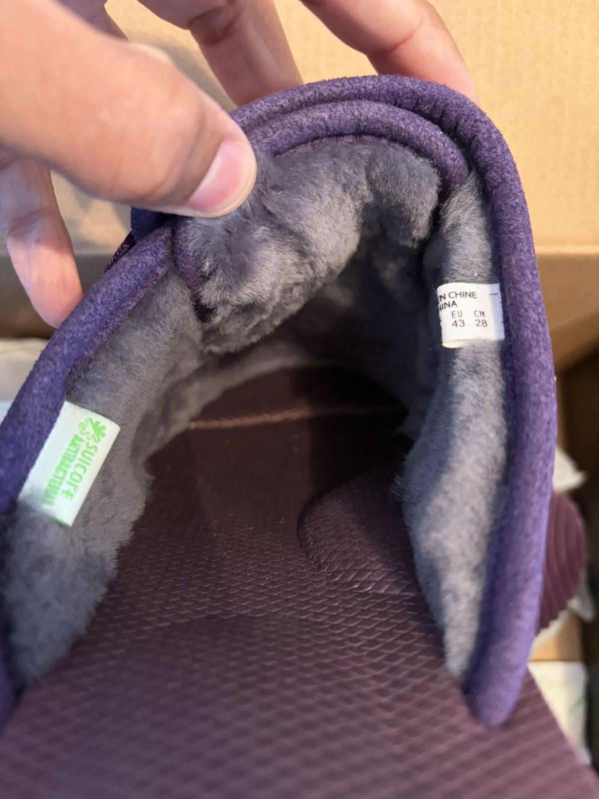 Suicoke Suicoke x OVO Zavo-MabOVO Purple Slippers - Size 9 UK Size US 10 / EU 43 - 10 Thumbnail