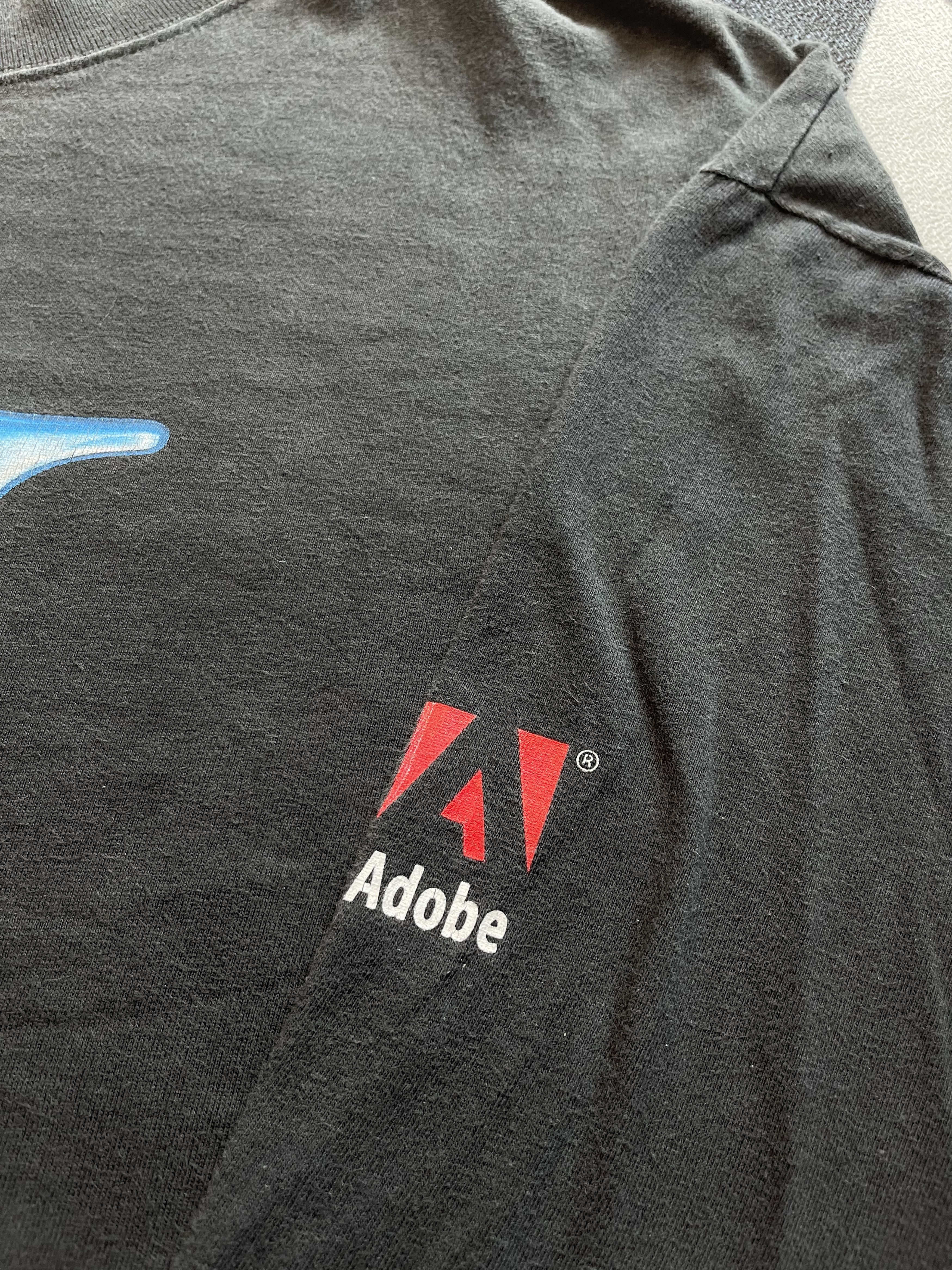 Apple Vintage Y2K Apple Mac OS X x Adobe Promo Long Sleeve Tee XL Size US XL / EU 56 / 4 - 6 Thumbnail