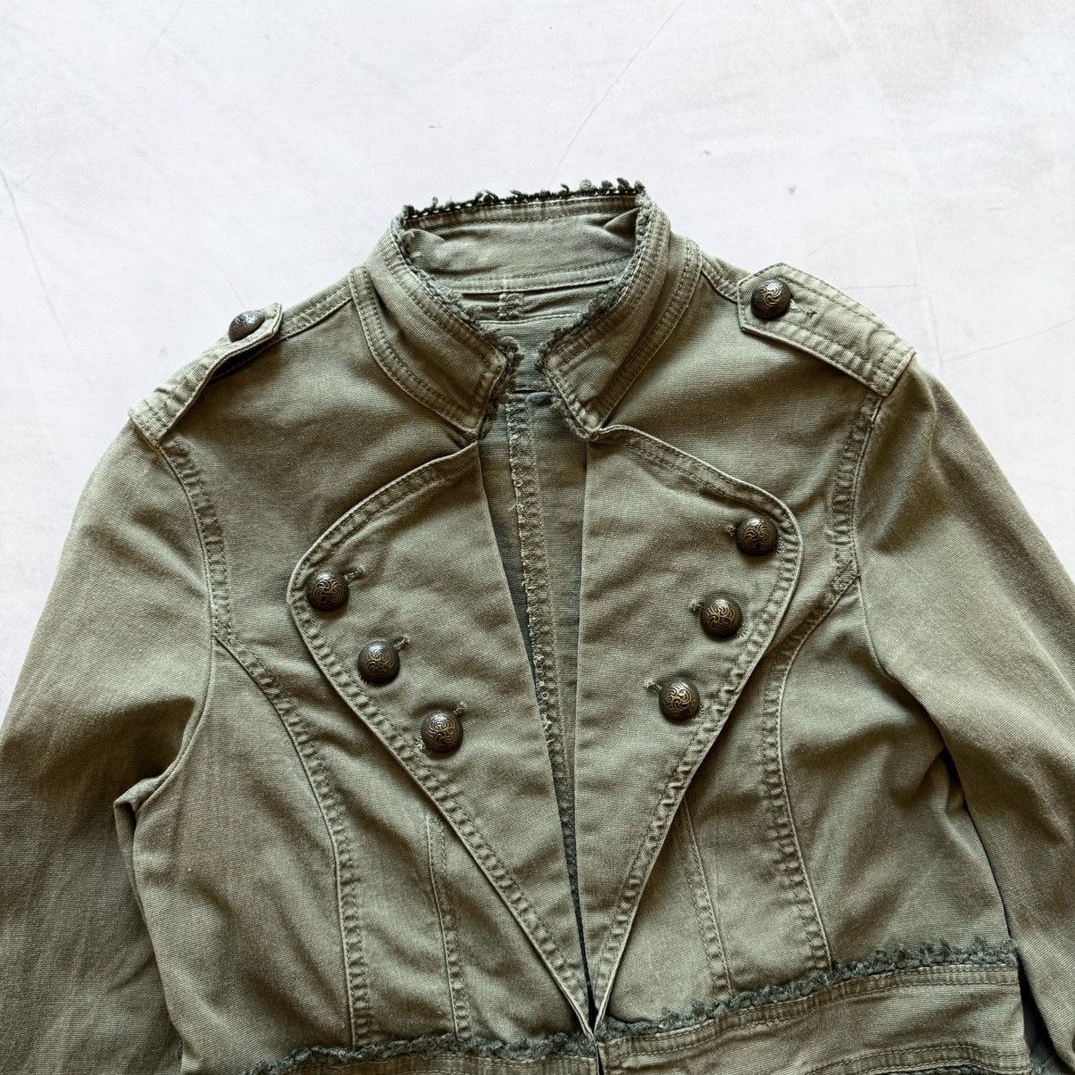 Hysteric Glamour × Undercover 00s Napoleon Military Faded Jacket Coat PPFM YSL LGB Vibe Size S / US 4 / IT 40 - 4 Thumbnail