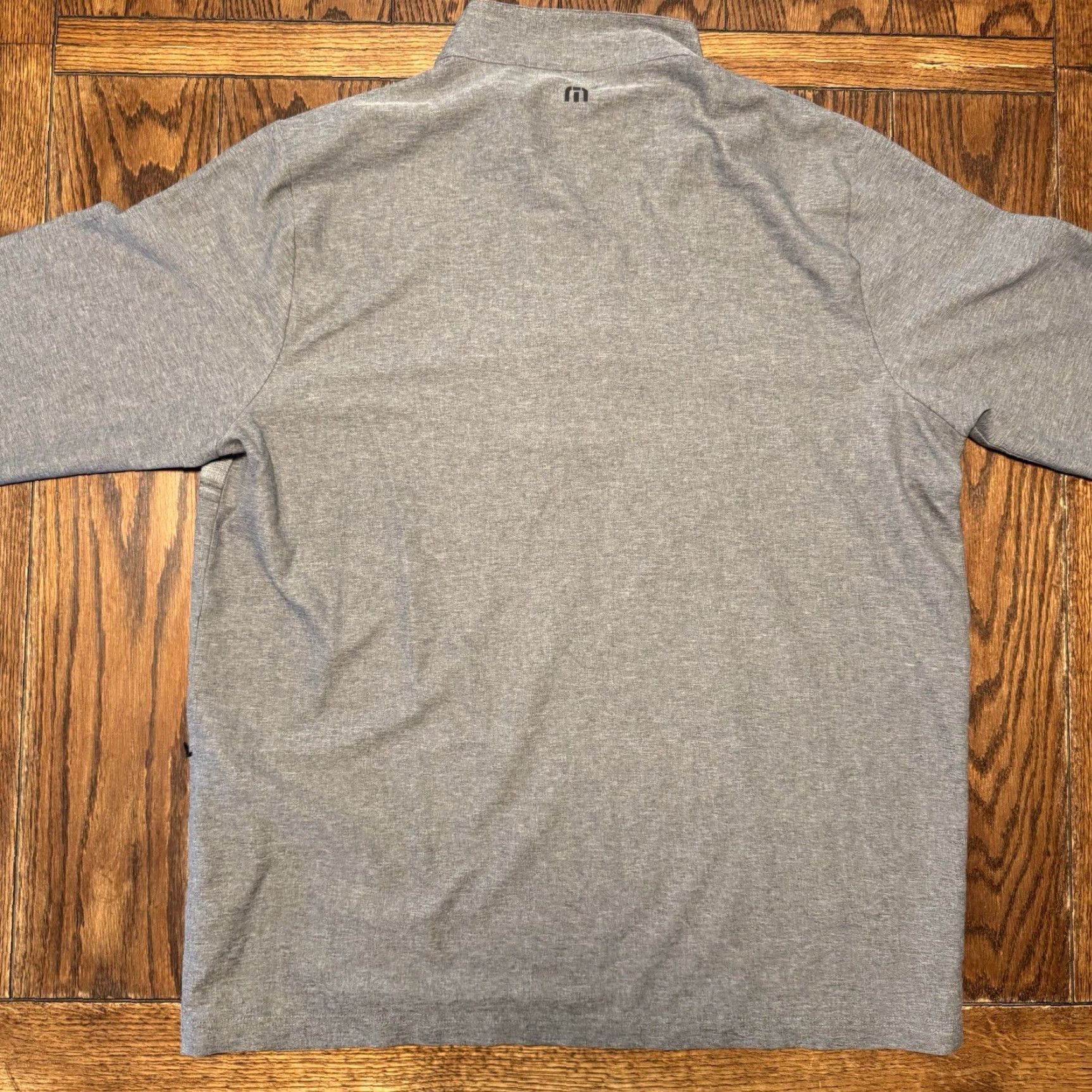 TravisMathew Travis Mathew Sweatshirt Mens XXL Black 1/4 Zip Performance Golf Logo Stretch Shirt Long Sleeve Casual Pullover Men Mens Size US XXL / EU 58 / 5 - 6 Thumbnail