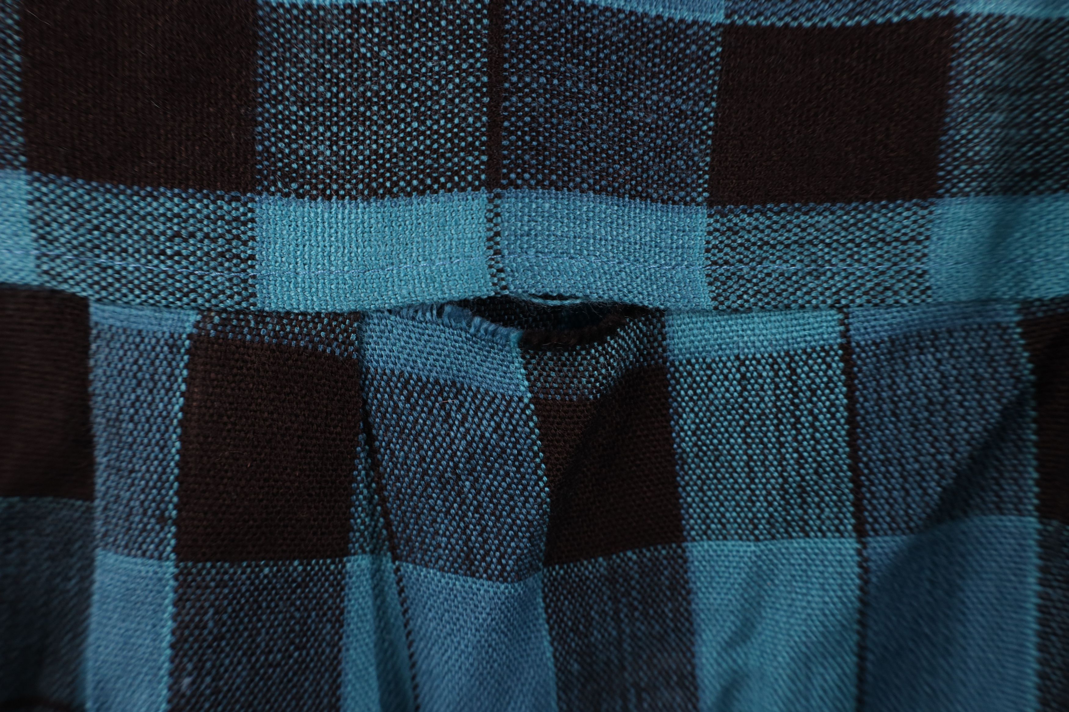 Vintage Vintage 90s Streetwear Pocket Collared Button Shirt Plaid Size US M / EU 48-50 / 2 - 12 Thumbnail