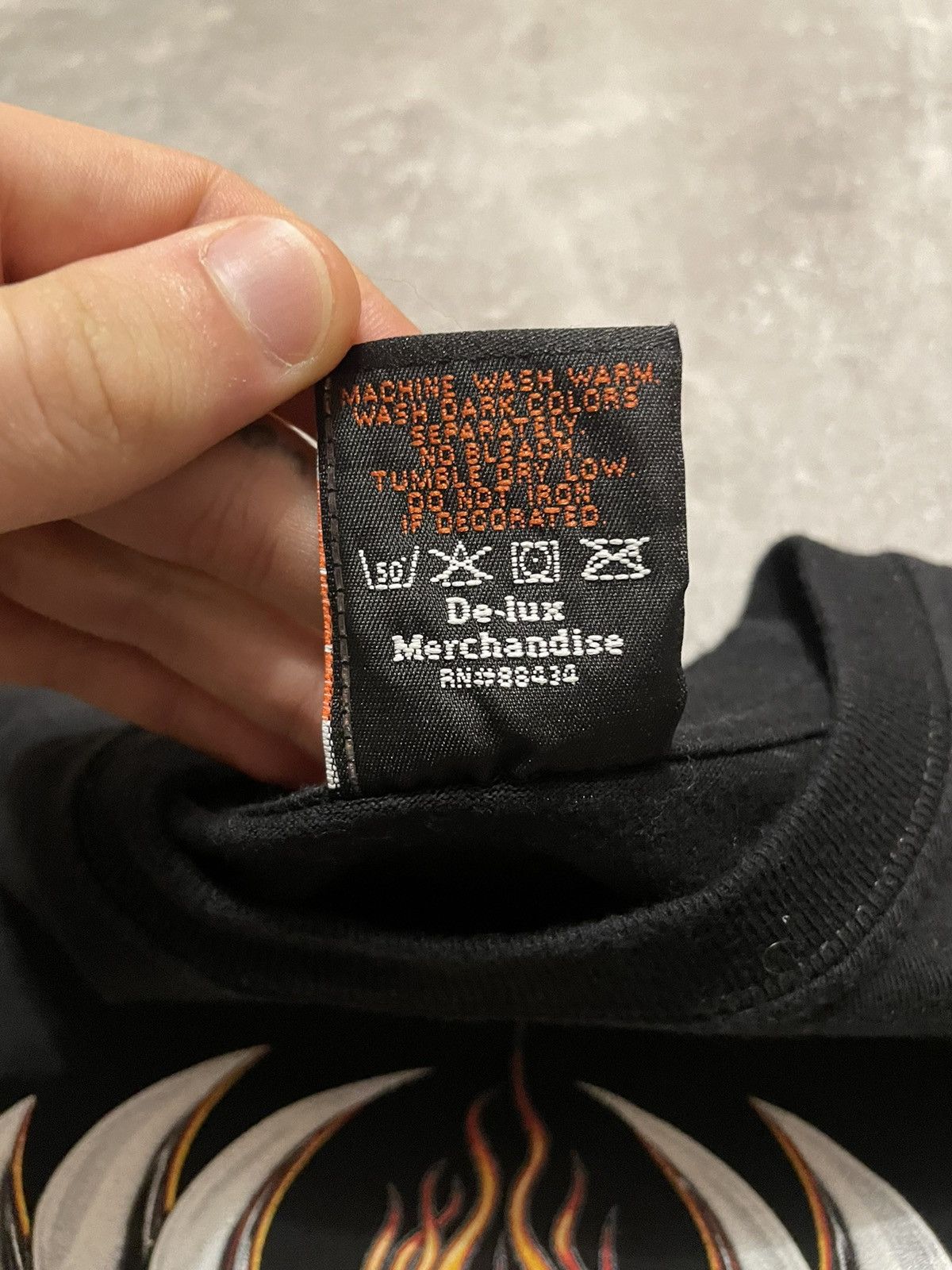 Harley Davidson × Vintage Vintage Harley Davidson 2004 Reflective Logo T-Shirt Size US M / EU 48-50 / 2 - 6 Thumbnail