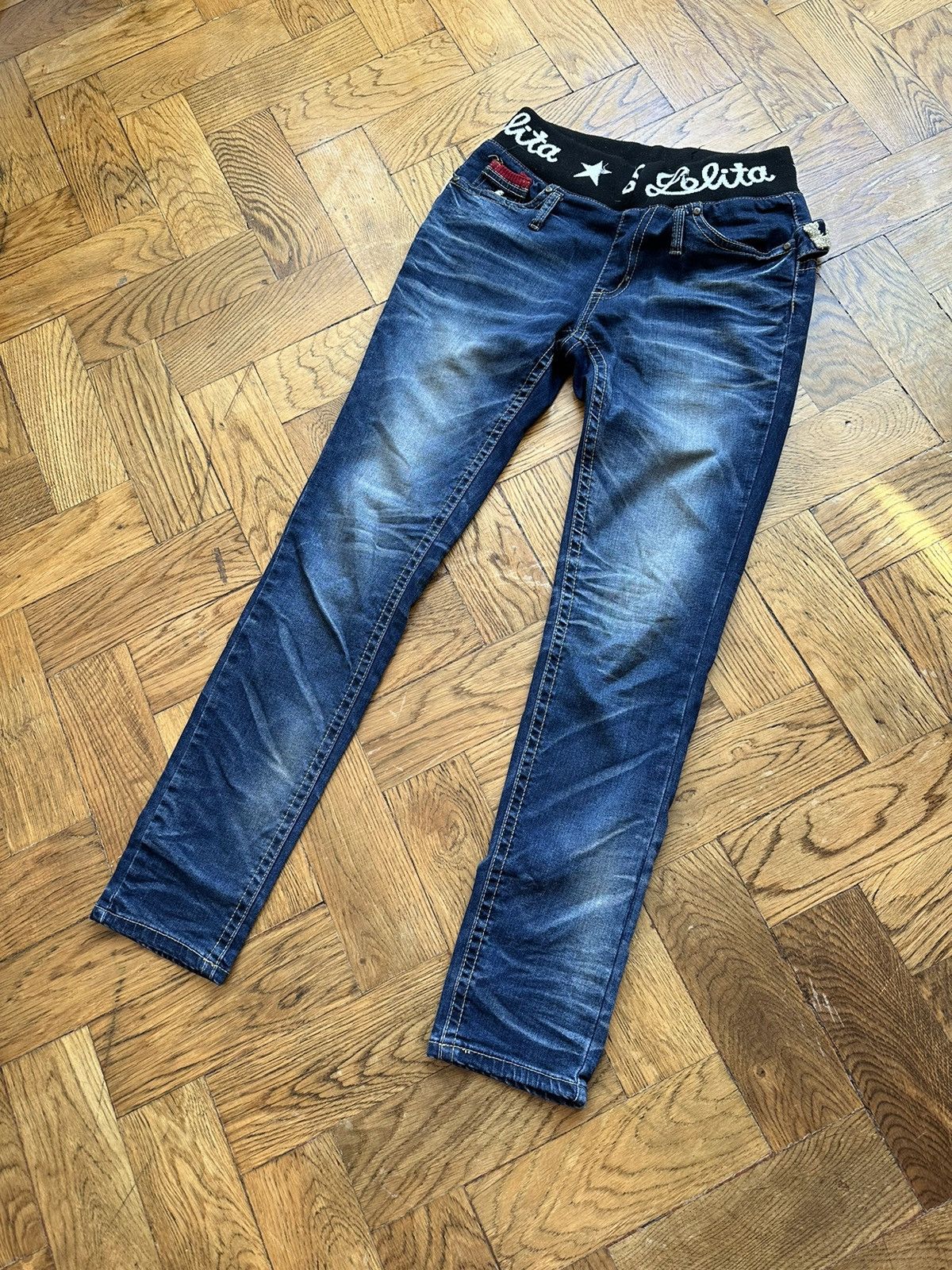Japanese Brand Yoshitomo Nara Lolita Made in Korea Designer Jeans Size US 32 / EU 48 - 4 Thumbnail