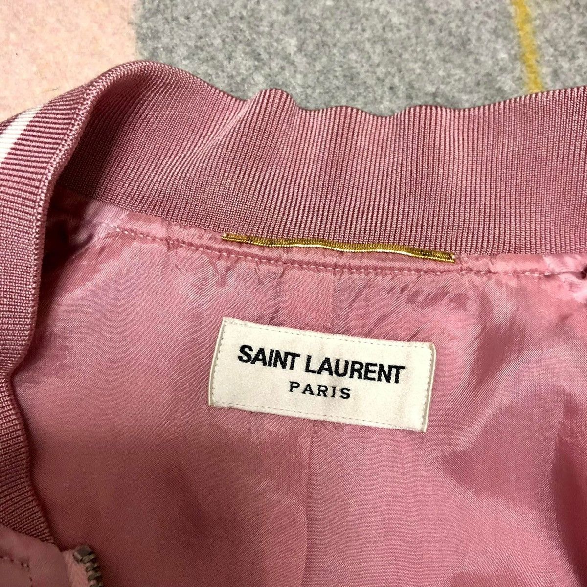 Hedi Slimane × Saint Laurent Paris 16SS Bleached Distress Denim Jacket sz S Size US S / EU 44-46 / 1 - 7 Thumbnail