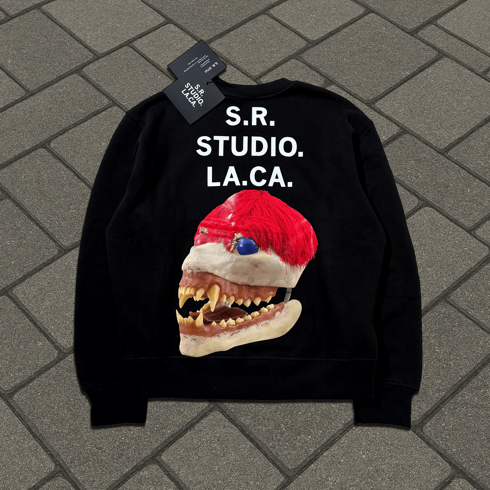 Sterling Ruby Sterling Ruby ED.50 Red Skull Crewneck Size US M / EU 48-50 / 2 - 1 Thumbnail