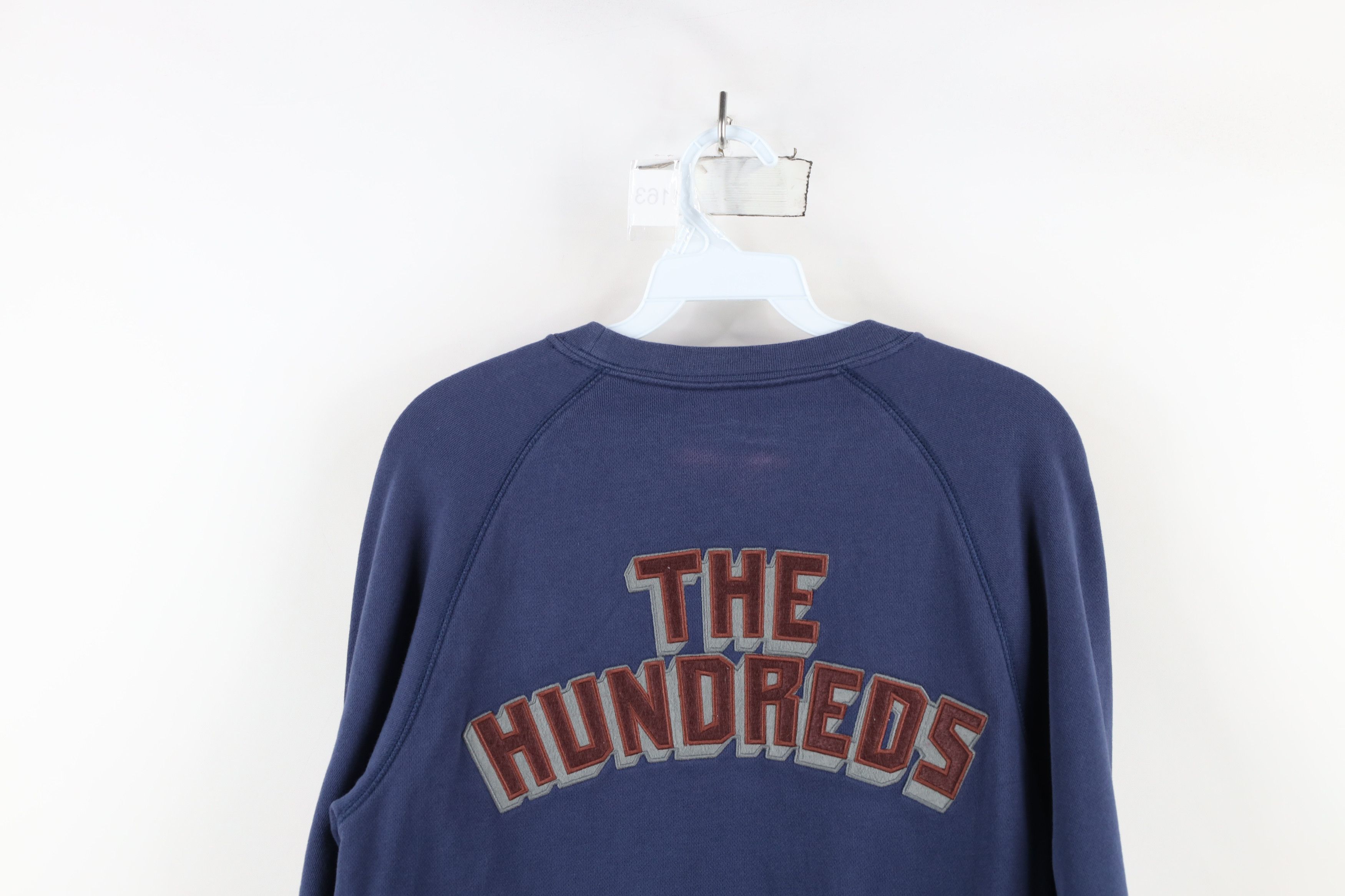 The Hundreds × Vintage Vintage Y2K The Hundreds Spell Out Crewneck Sweatshirt Blue Size US S / EU 44-46 / 1 - 13 Thumbnail