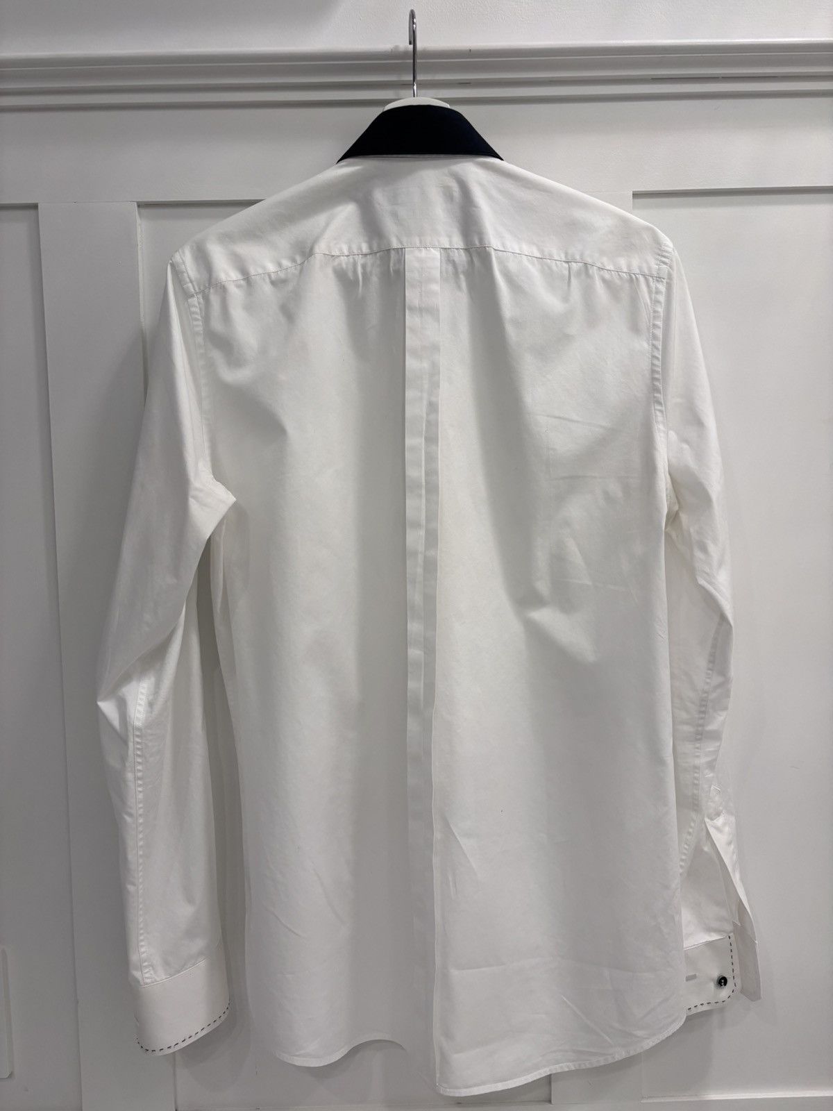 Dolce & Gabbana DOLCE & GABBANA Tuxedo Shirt Size 40R - 3 Thumbnail