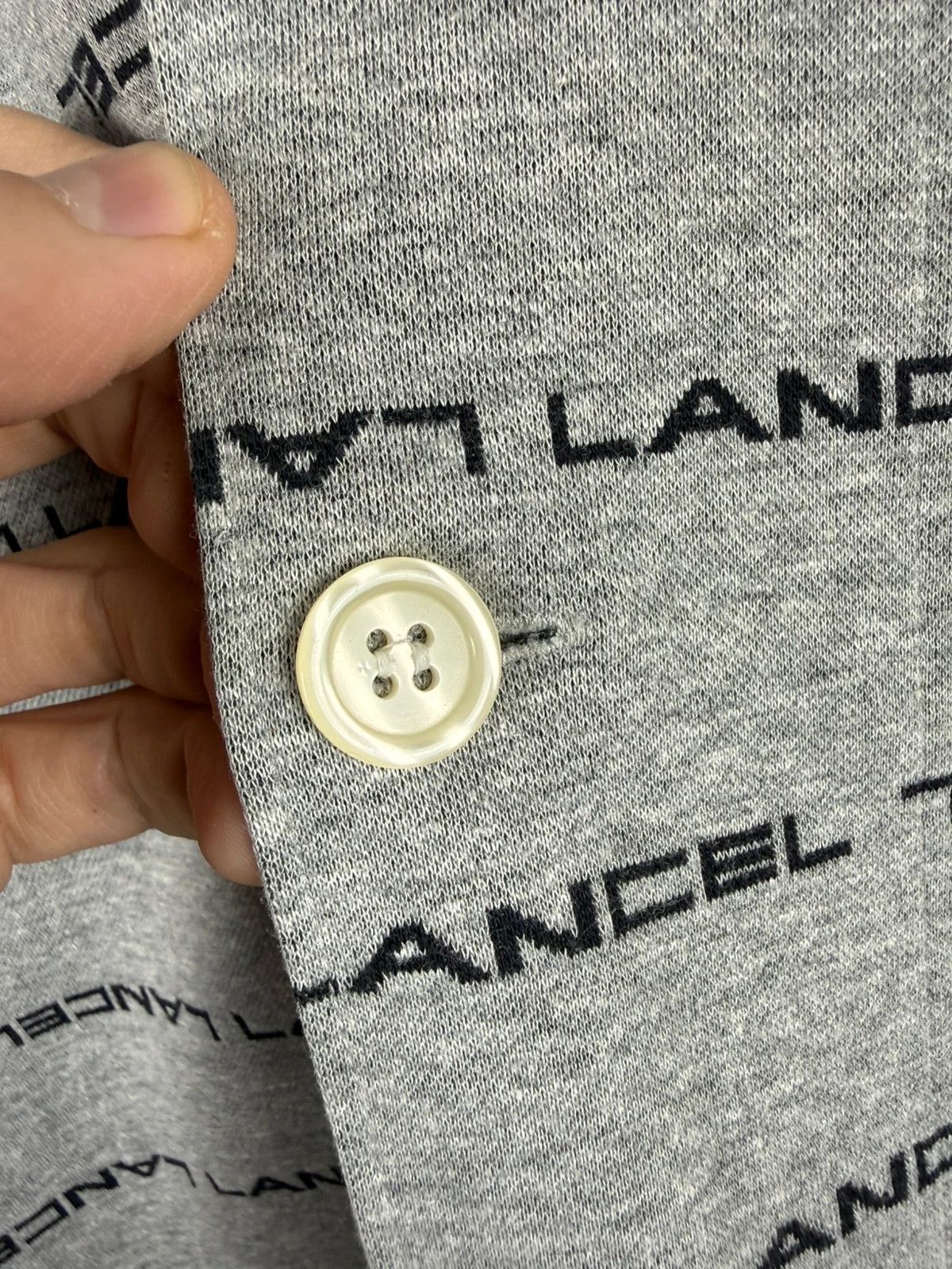 Lancel Lancel Paris Homme Printed Longsleeve Button Up size M Size US M / EU 48-50 / 2 - 4 Thumbnail