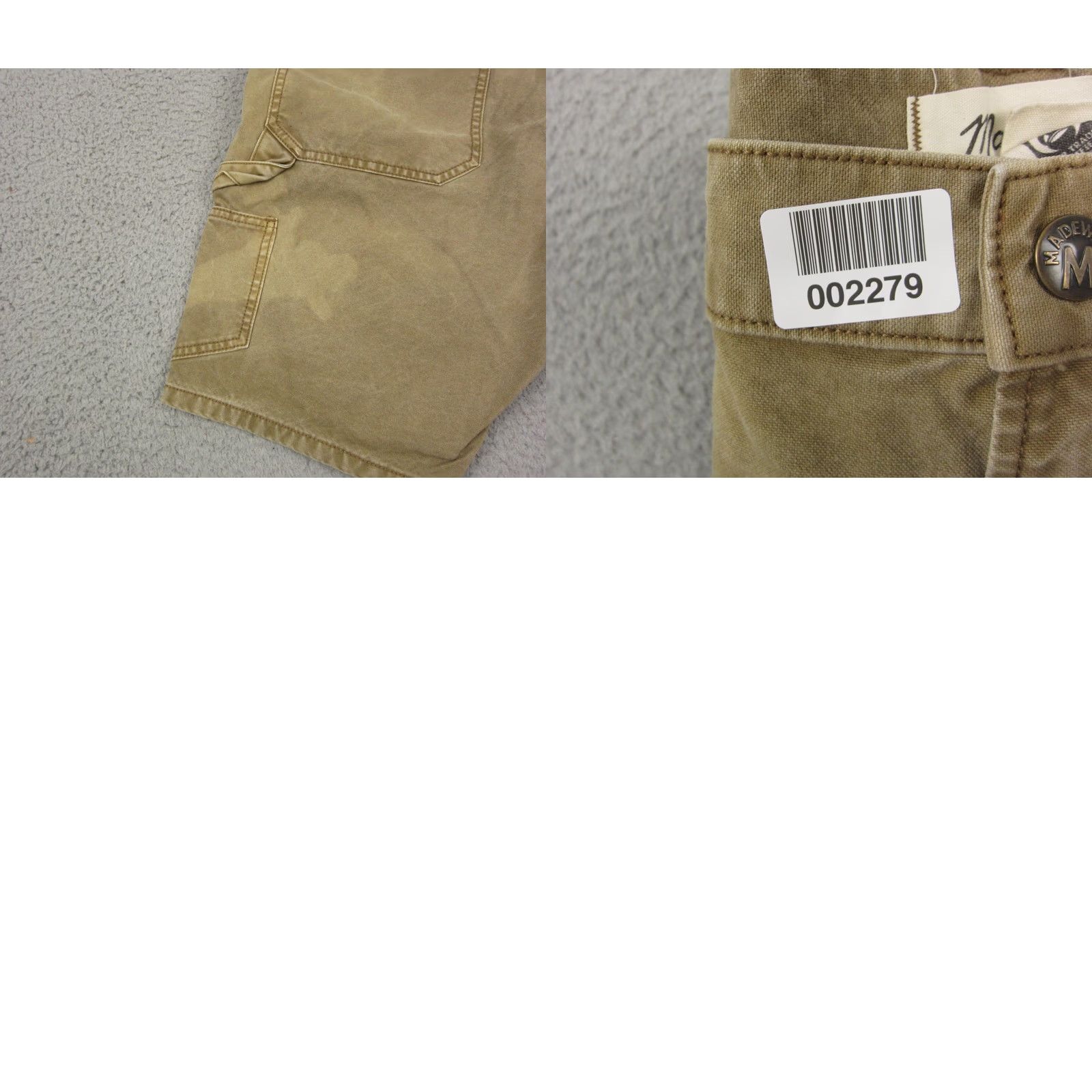 Madewell Madewell Cargo Shorts Mens 32 Khaki Brown Carpenter Baggy Workwear Outdoor Y2k Cargo Relaxed Mens Brown 32 Sport Size US 32 / EU 48 - 9 Thumbnail