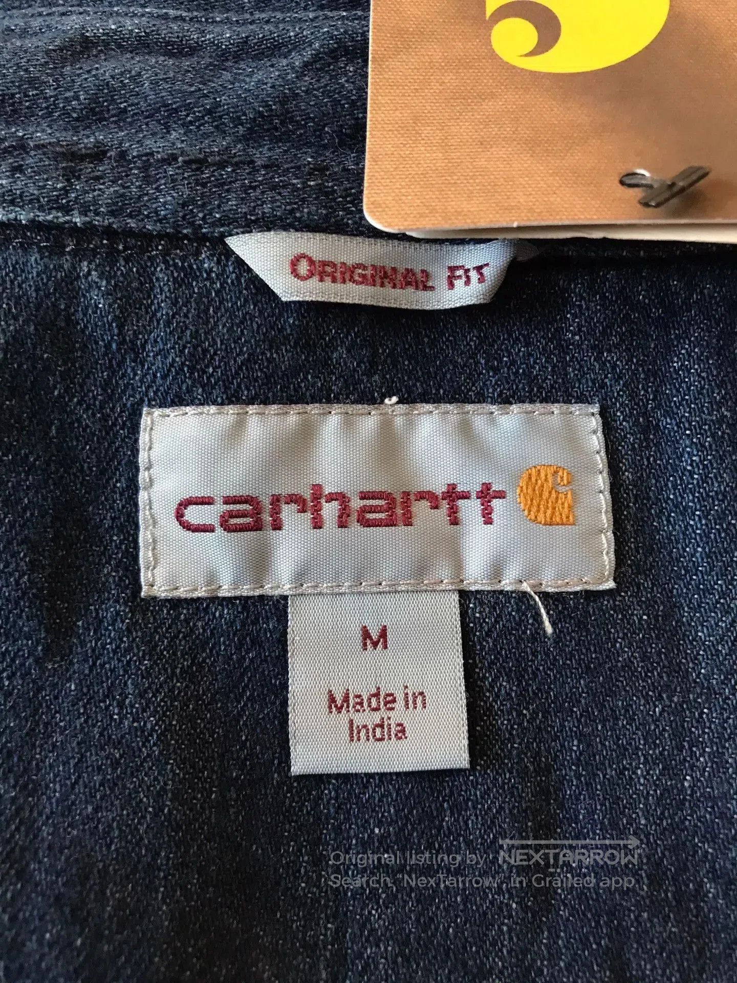 Carhartt Carhartt 104145 Heavyweight Denim Work Shirt. Size US M / EU 48-50 / 2 - 7 Thumbnail