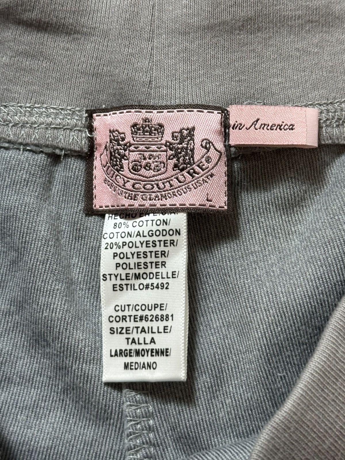 Juicy Couture VINTAGE JUICY COUTURE SUN BUNNY TERRY BASIOS TRACKSUIT Size L / US 10 / IT 46 - 6 Thumbnail