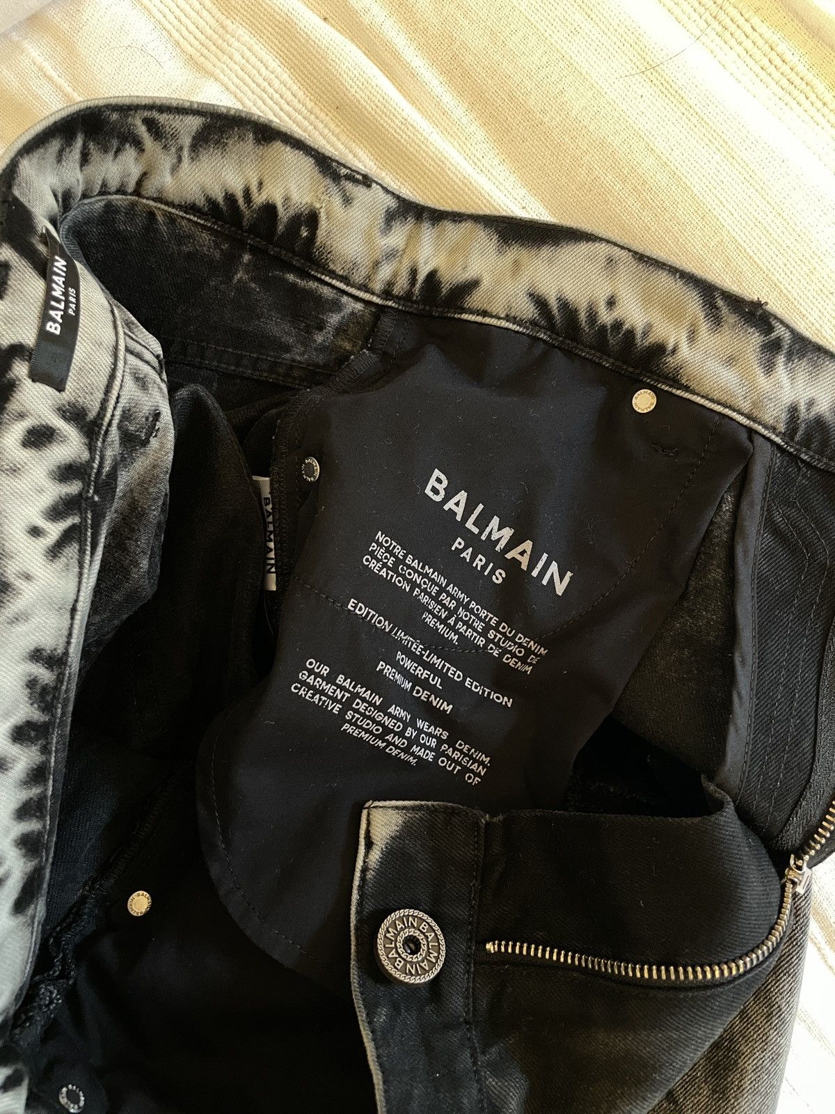 Balmain Balmain washed jeans Size US 31 - 7 Thumbnail