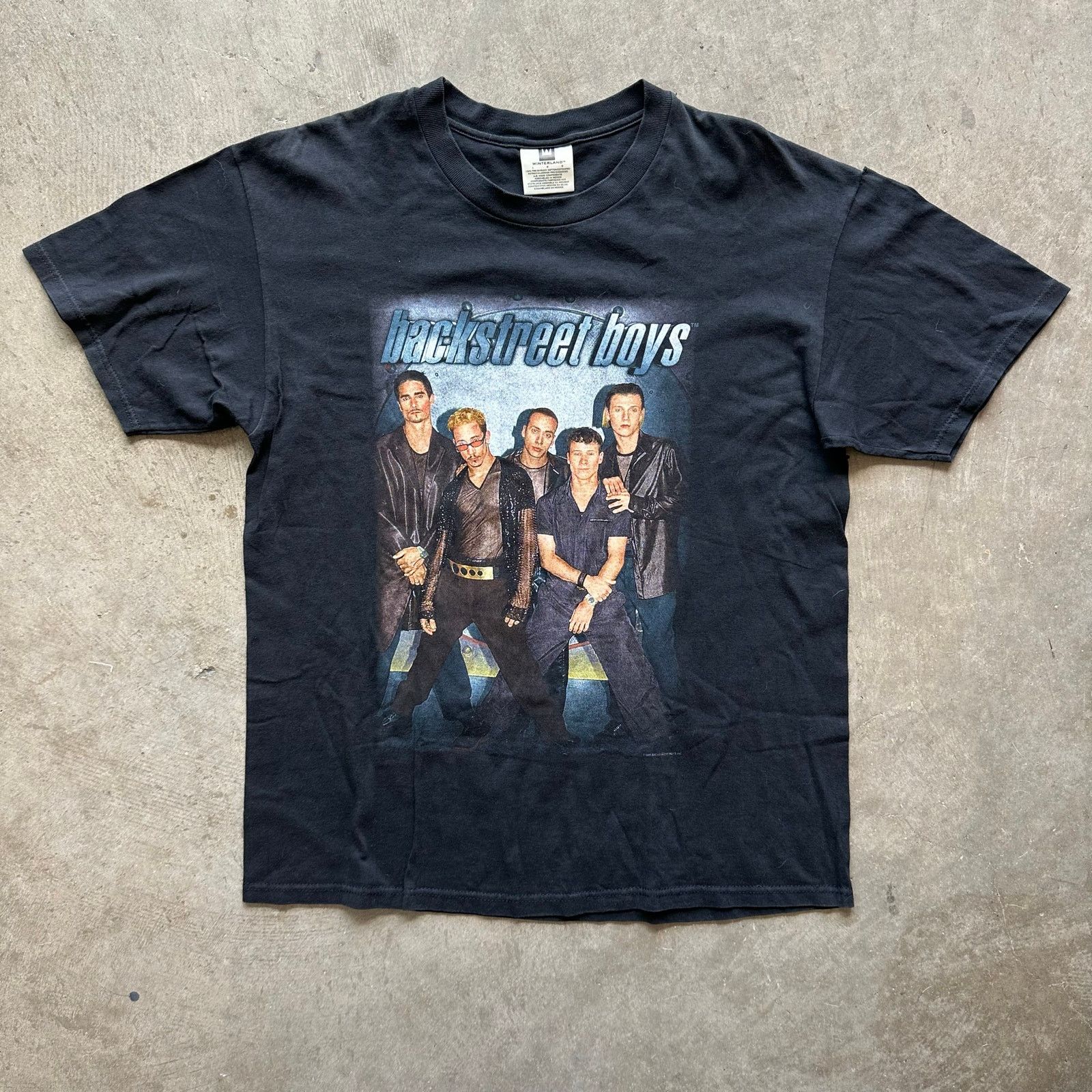 Hanes × Vintage Backstreet boys 1998 tour tee (balenciaga