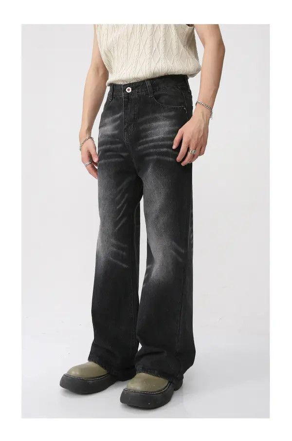 Japanese Brand VIBE Casual loose straight wide leg vintage jeans Size US 32 / EU 48 - 2 Thumbnail