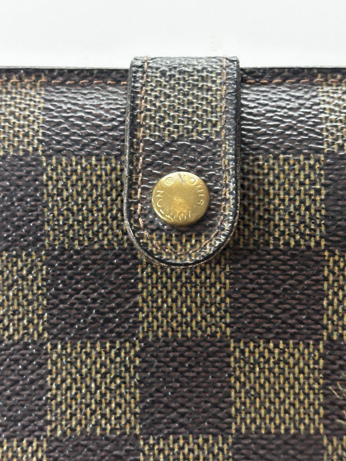 Louis Vuitton Louis Vuitton Damier Ebene Compact Wallet Coin Vintage Size ONE SIZE - 2 Thumbnail