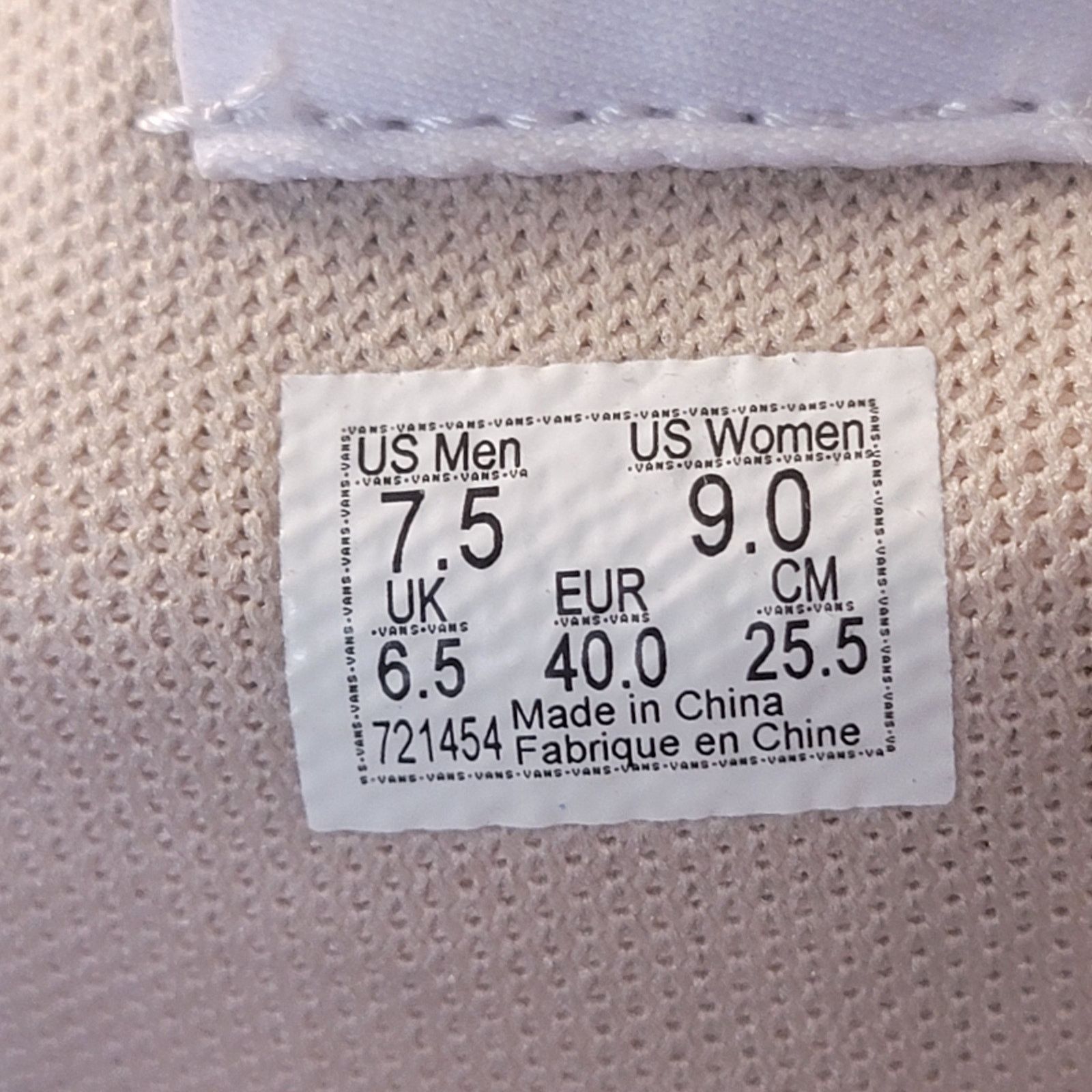 Vans VANS Sentry WC Leopard Men Sz 7.5 Women Sz 9 No Box Size US 9 / IT 39 - 6 Thumbnail