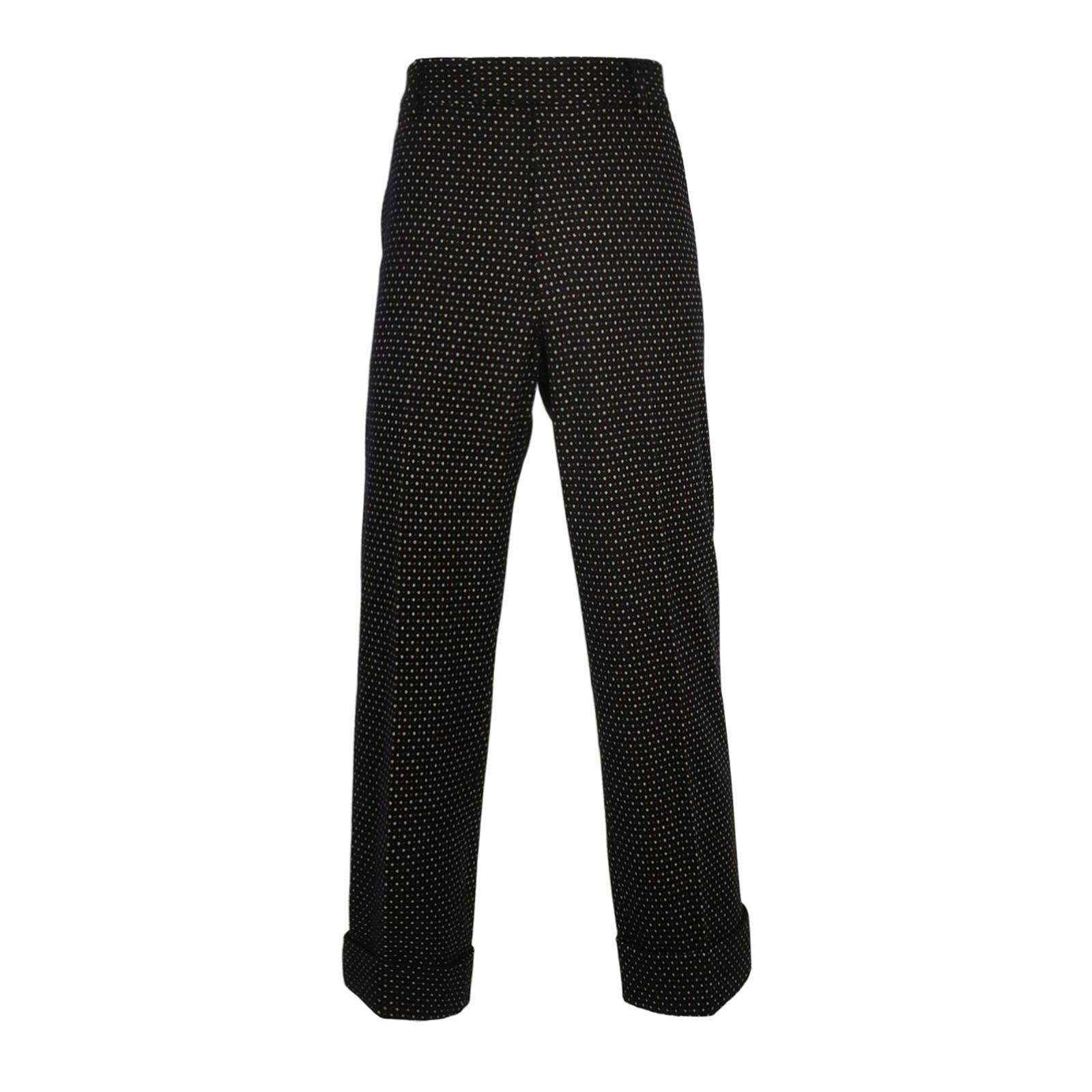 Gucci Gucci Dot Pattern Cotton Wool Pants Size 48 Size US 32 / EU 48 - 1 Thumbnail