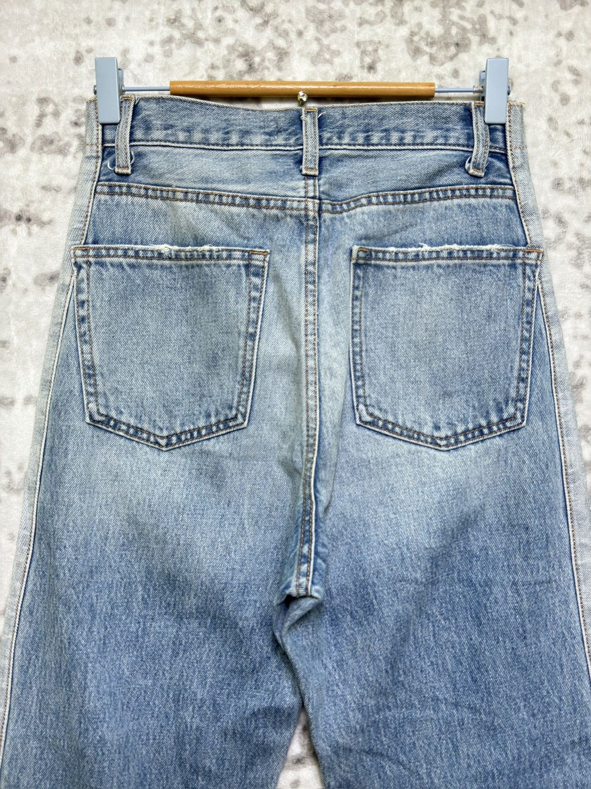 Hysteric Glamour Y2k AZUL Reworked Reconstructed Loose Denim Size US 27 - 9 Thumbnail