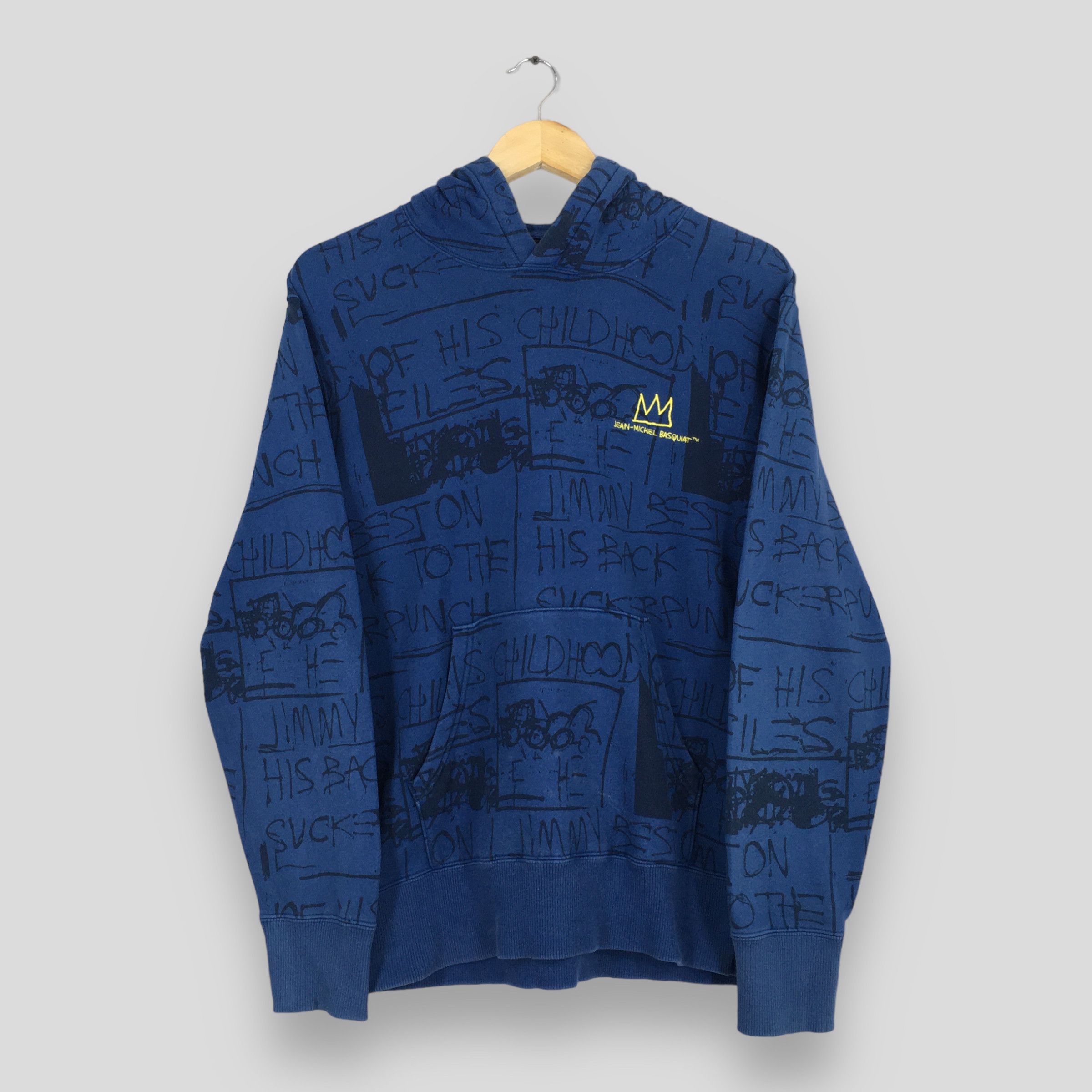 Jean-Michel Basquiat Jean-Michel Basquiat Comic Strip Pop Art Hoodie Sweatshirt M Size US M / EU 48-50 / 2 - 1 Thumbnail