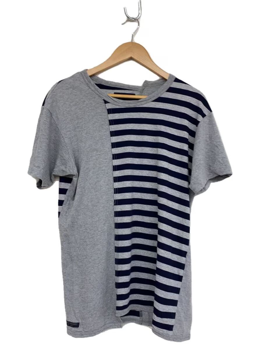 Yohji Yamamoto Reconstructed Striped Tee Size US L / EU 52-54 / 3 - 1 Thumbnail