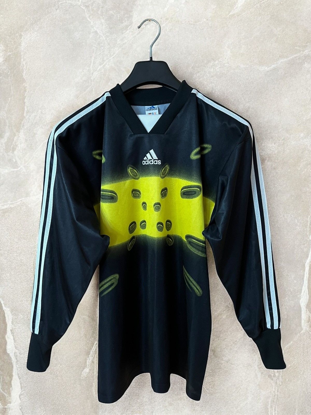 Adidas × Vintage ADIDAS VINTAGE 90s SOCCER JERSEY TEE T SHIRT RETRO Size US M / EU 48-50 / 2 - 2 Thumbnail