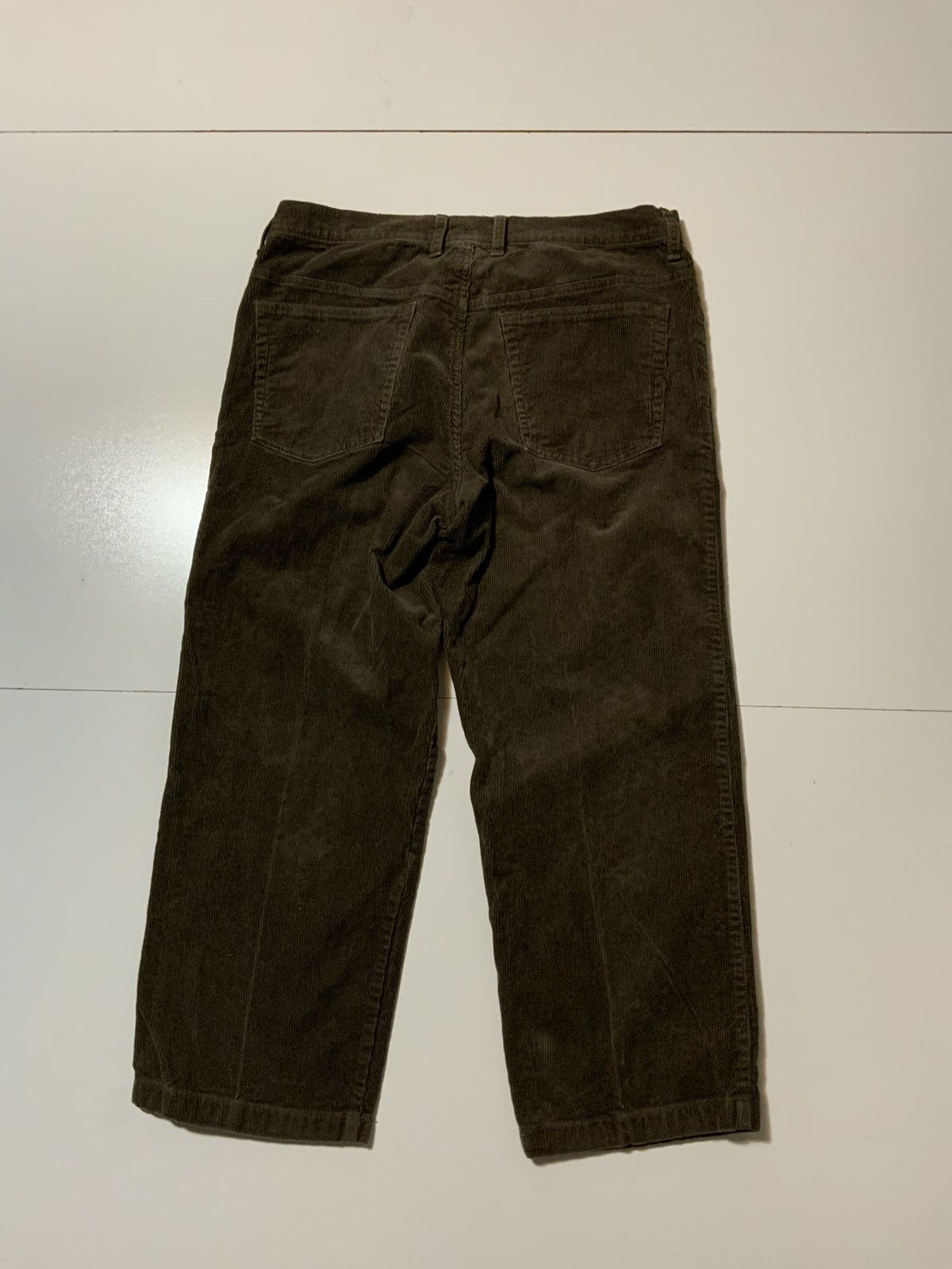 Levi's × Vintage Vintage 80s 90s Levis Corduroy Brown Cords YKK Zip Fit Pants Size US 34 / EU 50 - 3 Thumbnail