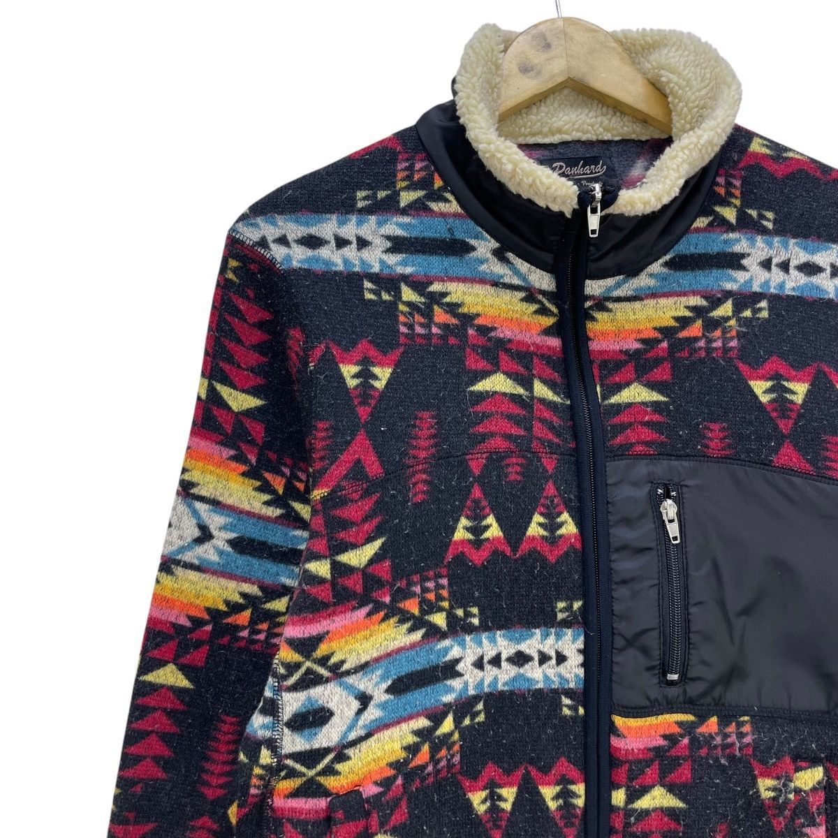 Japanese Brand × Native Vintage Japanese Brand Panhard Native Full Print Fleece Size M / US 6-8 / IT 42-44 - 3 Thumbnail