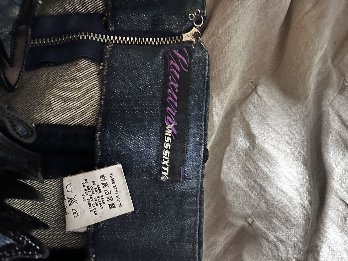 Miss Sixty Miss Sixty Archive Denim Corset / Early 2000s Size M / US 6-8 / IT 42-44 - 5 Thumbnail