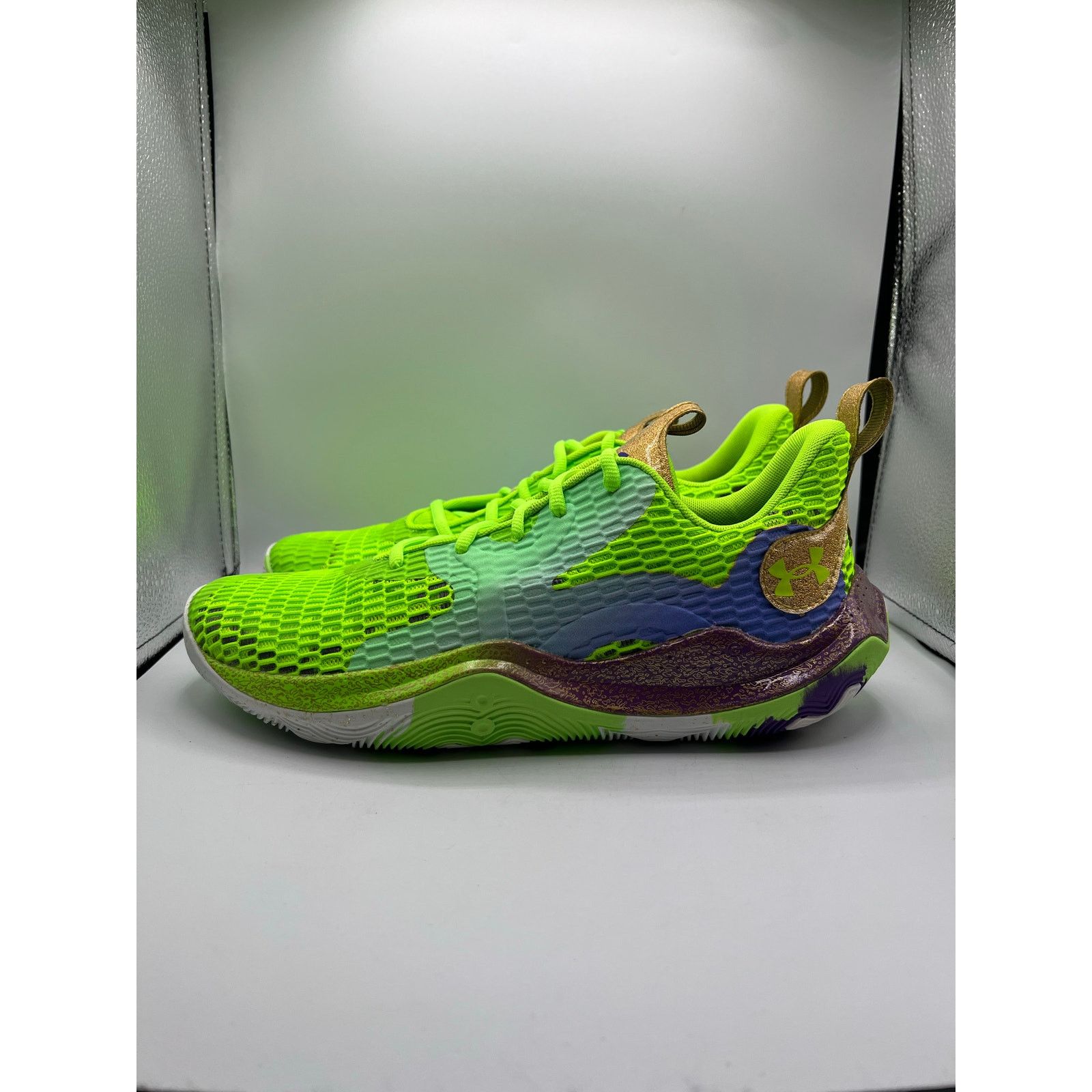 Under Armour Under Armour Anatomix Spawn 2 Green Gold 3025239-300 Men Size US 9 / EU 42 - 1 Thumbnail
