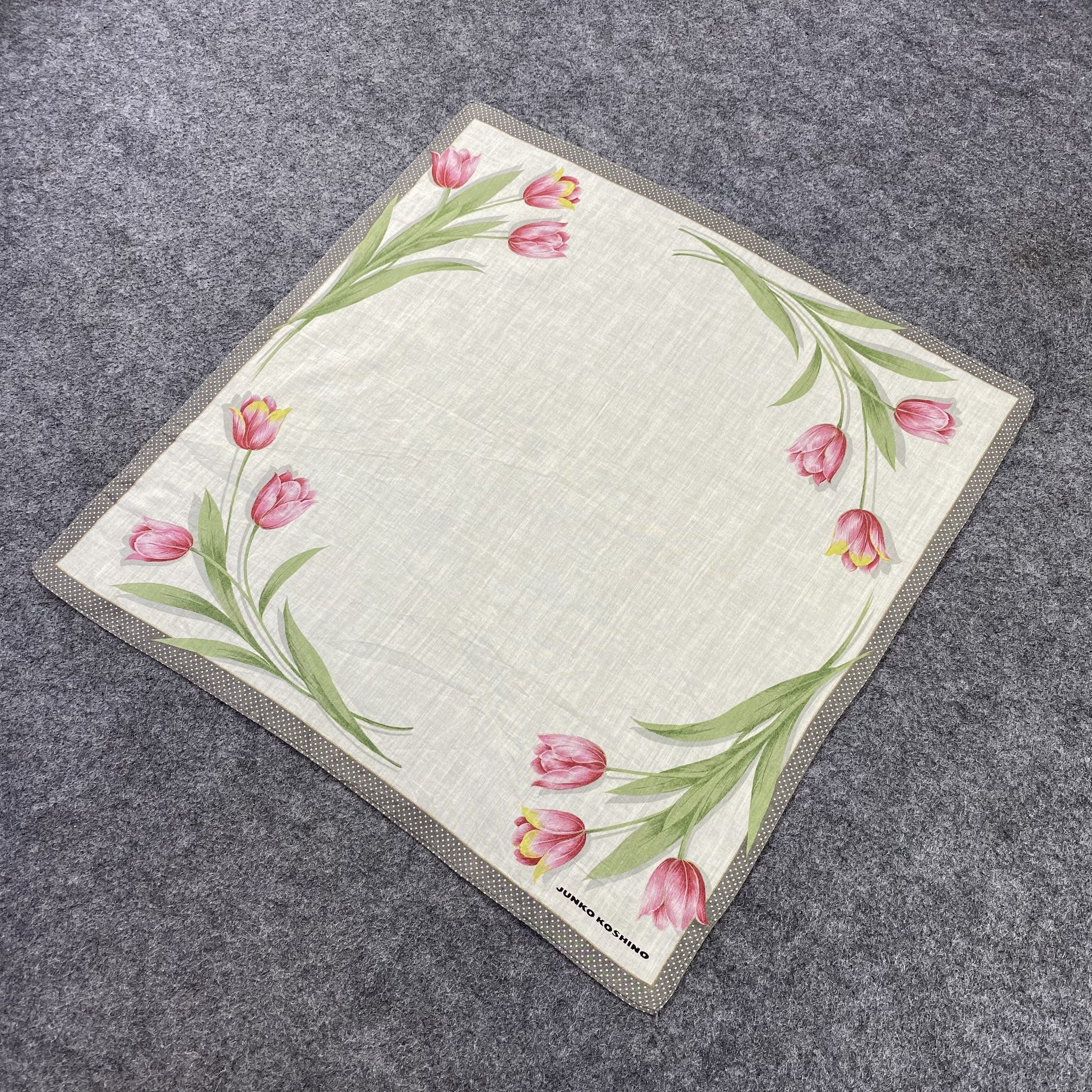 Japanese Brand Junko Koshino Handkerchief / Bandana / Neckerchief-B1320 Size ONE SIZE - 4 Thumbnail