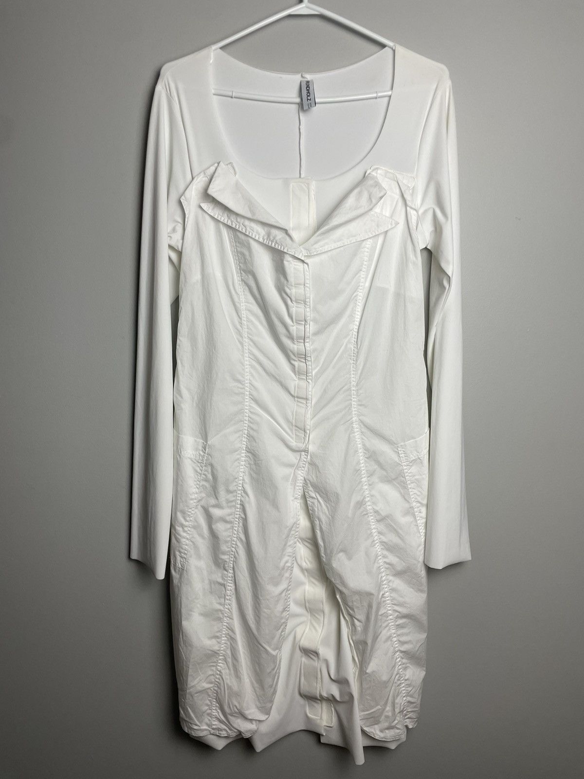Rundholz Long Sleeve Dress With Removable Front Size L / US 10 / IT 46 - 1 Thumbnail