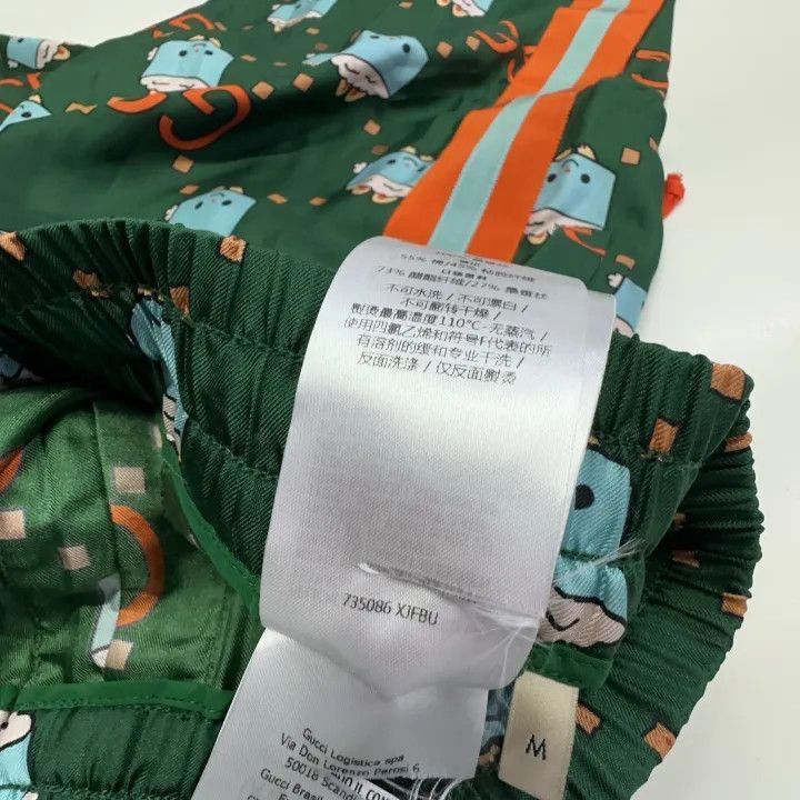 Gucci Gucci Cartoon Pattern Long Pants for Women-2507 Size 23" - 2 Thumbnail
