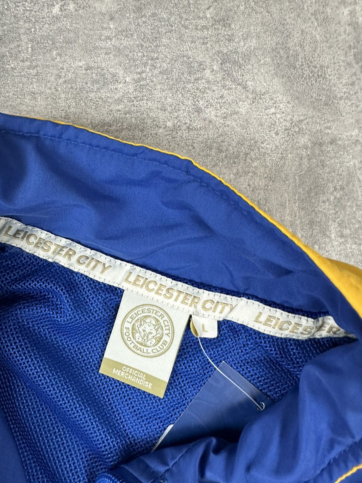 Other New Fox Leicester City Retro Track-Jacket 1992/94 Size US L / EU 52-54 / 3 - 8 Thumbnail