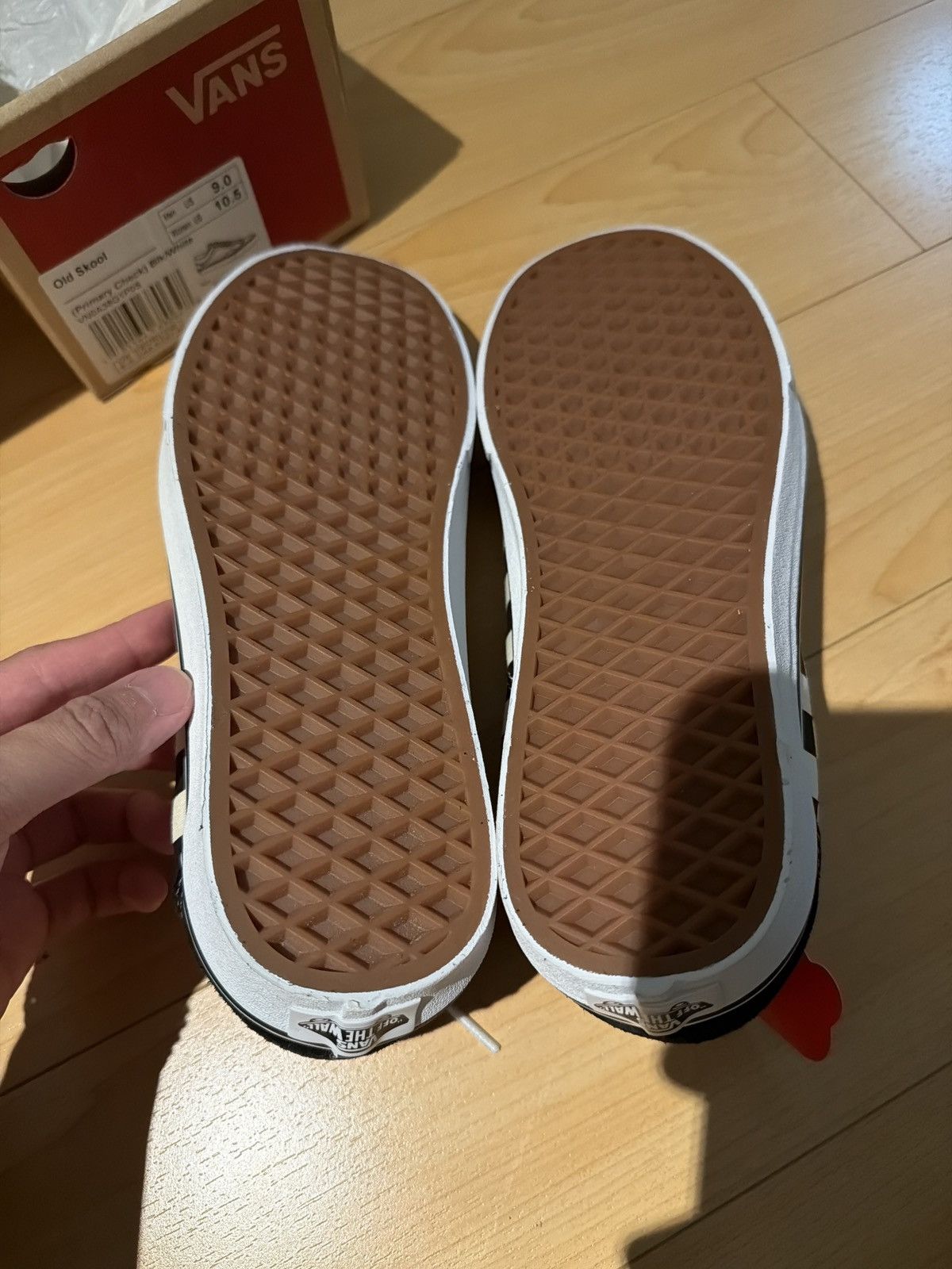 Vans Vans Old Skool black and white checkered Size US 9 / EU 42 - 3 Thumbnail