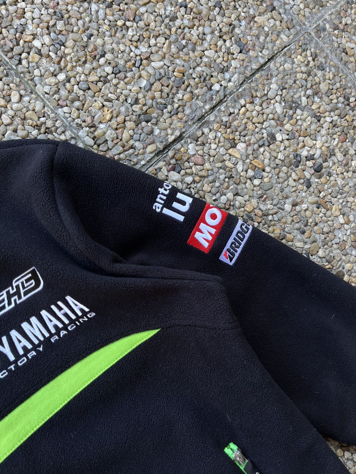 Vintage × Yamaha Vintage Yamaha Racing Fleece Sherpa Jacket Y2K S Size US S / EU 44-46 / 1 - 5 Thumbnail