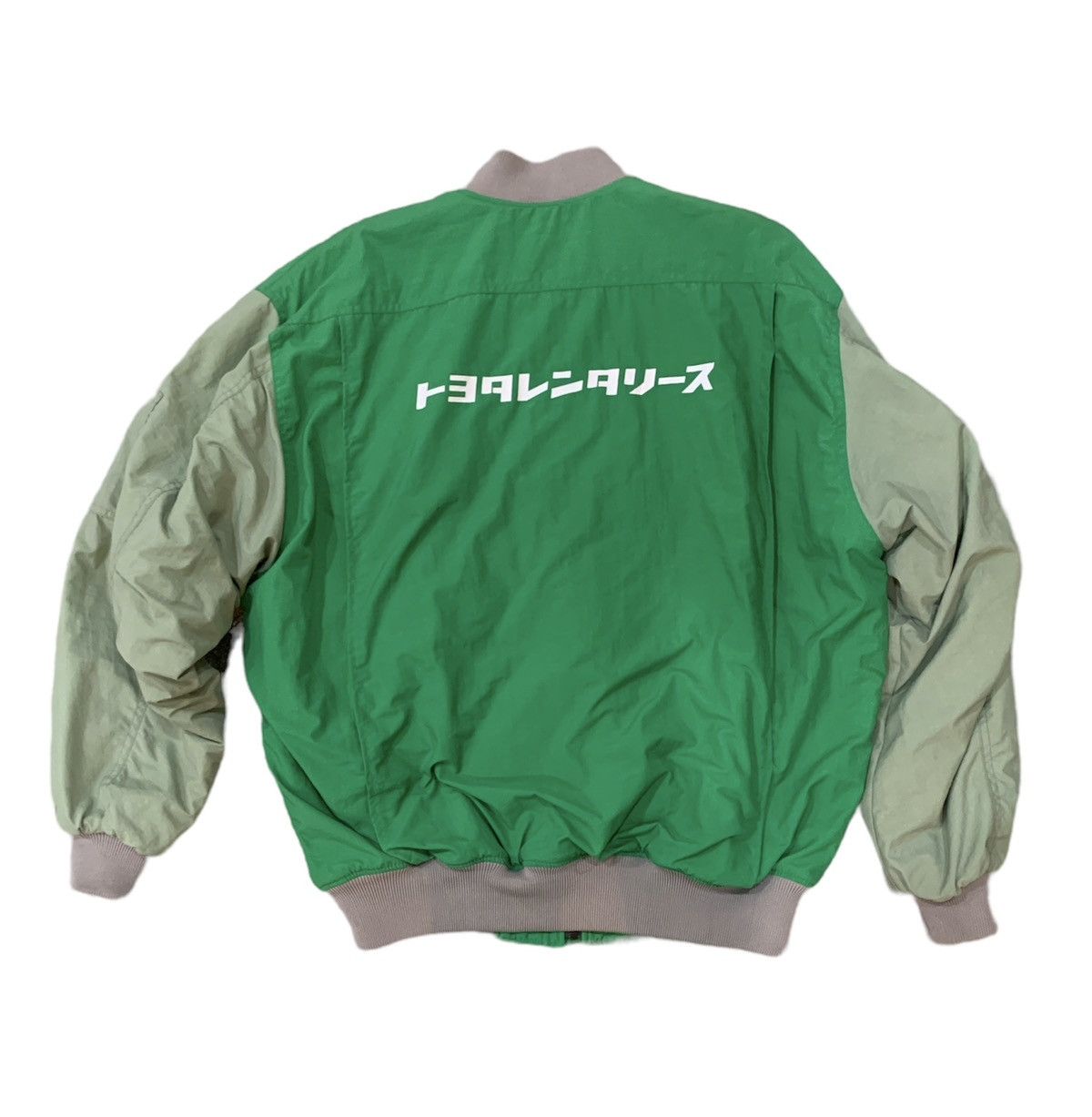 Vintage Vintage Toyota Tecno Jacket bomber racing car Size US XXL / EU 58 / 5 - 2 Thumbnail