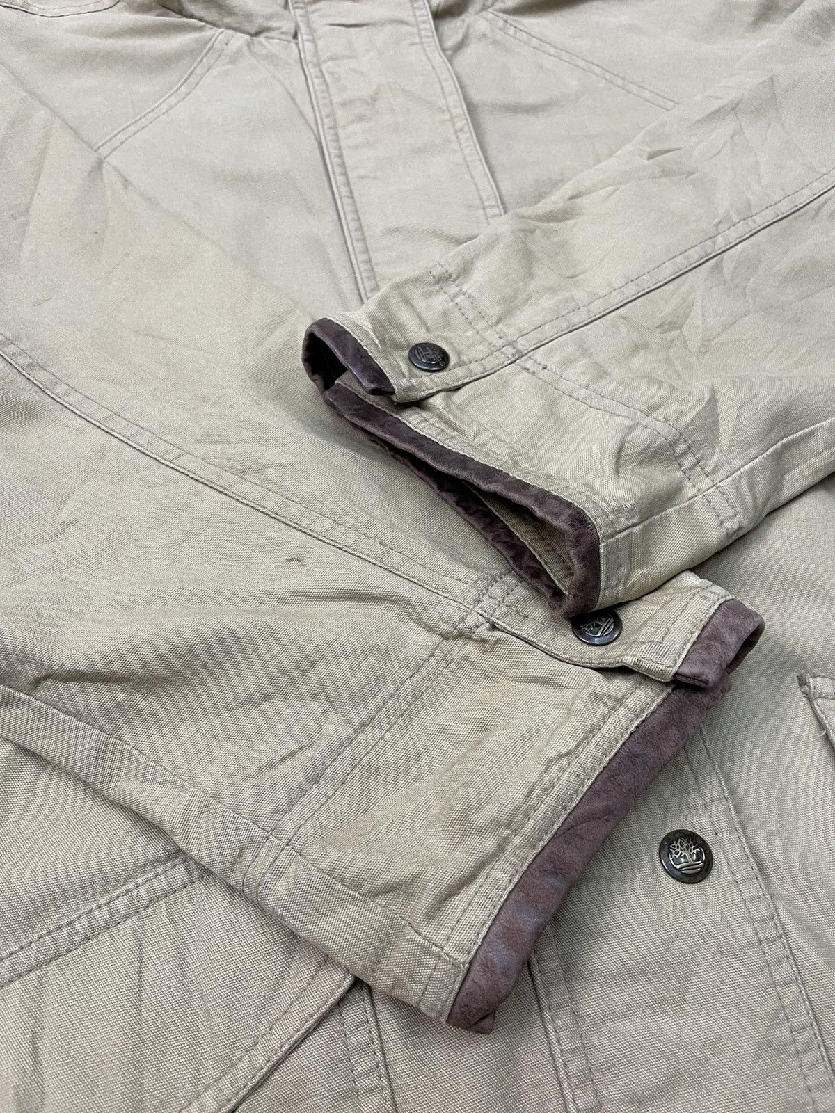 Timberland × Vintage Vintage Timberland Parka Jacket Oversized Size US S / EU 44-46 / 1 - 8 Thumbnail