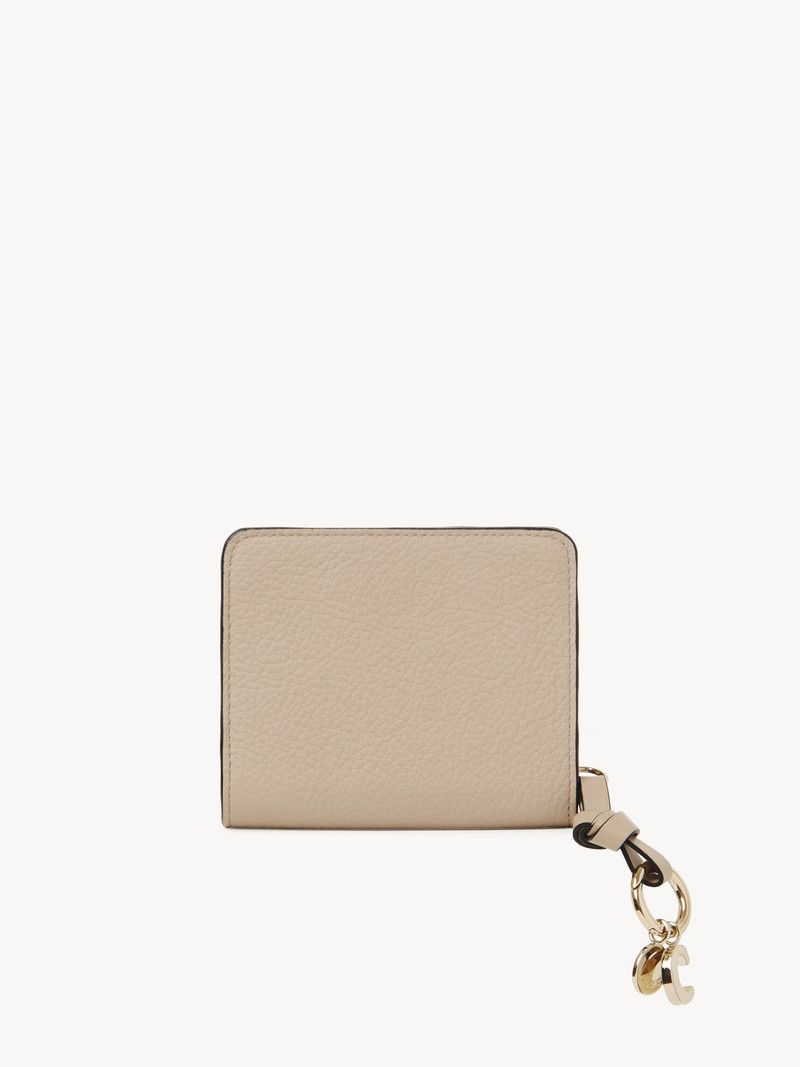 Chloe o1loc1c10226 Size: OS / Alphabet Compact Wallet Floral Grey Size ONE SIZE - 4 Thumbnail